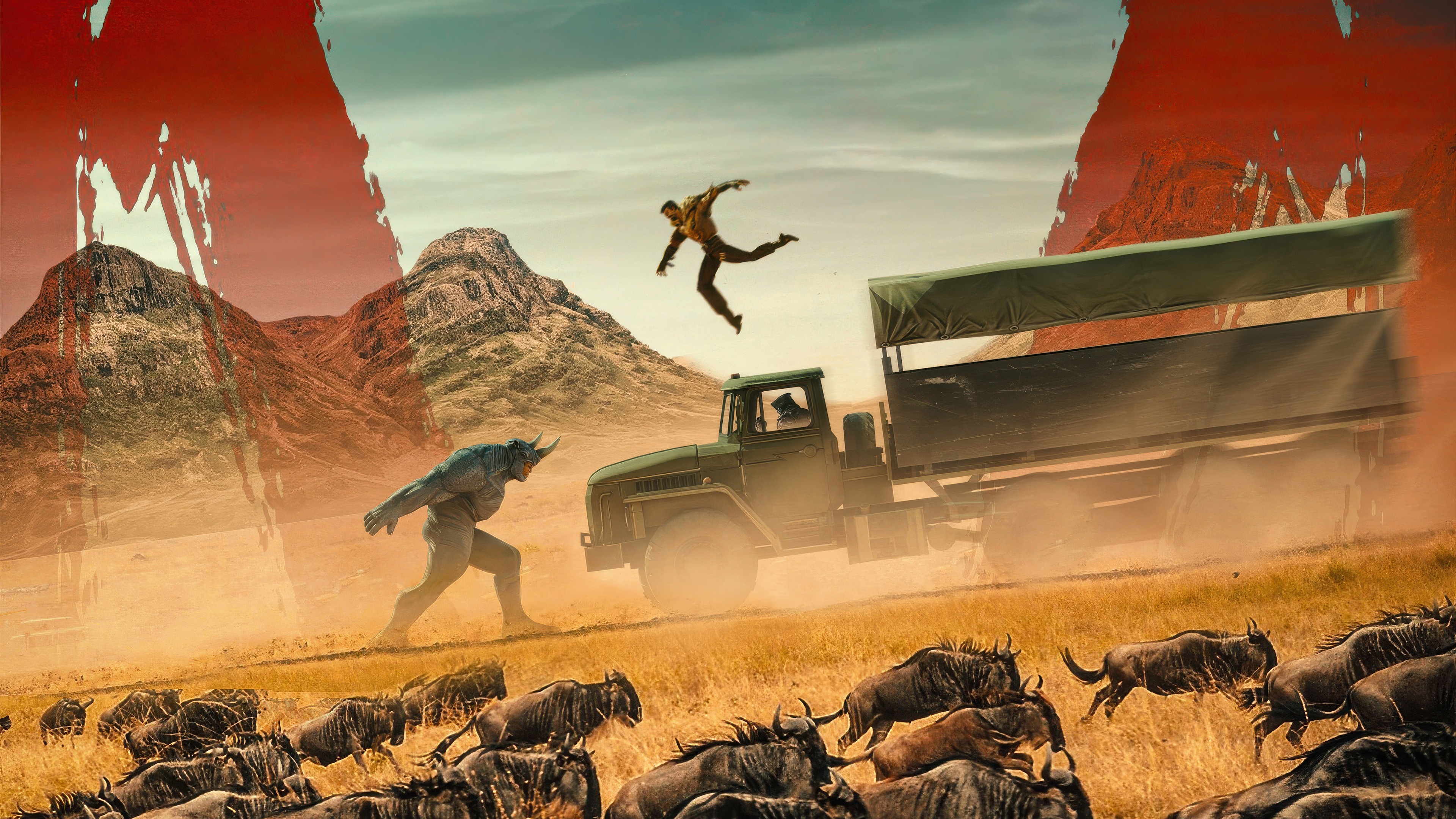 Kraven The Hunter Movie 2024 Fan Made HD Wallpaper
