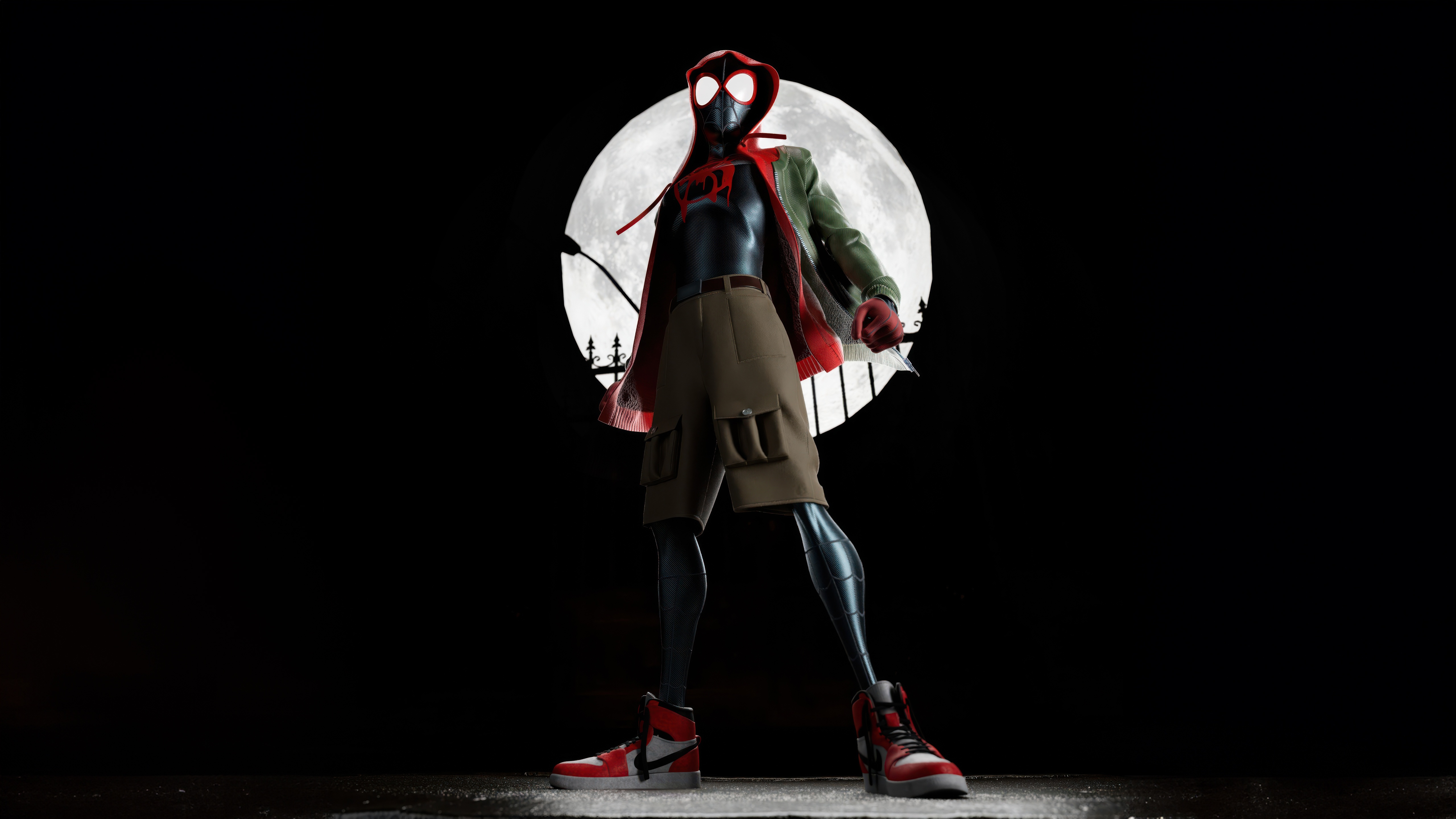Miles Morales The Silent Avenger HD Wallpaper