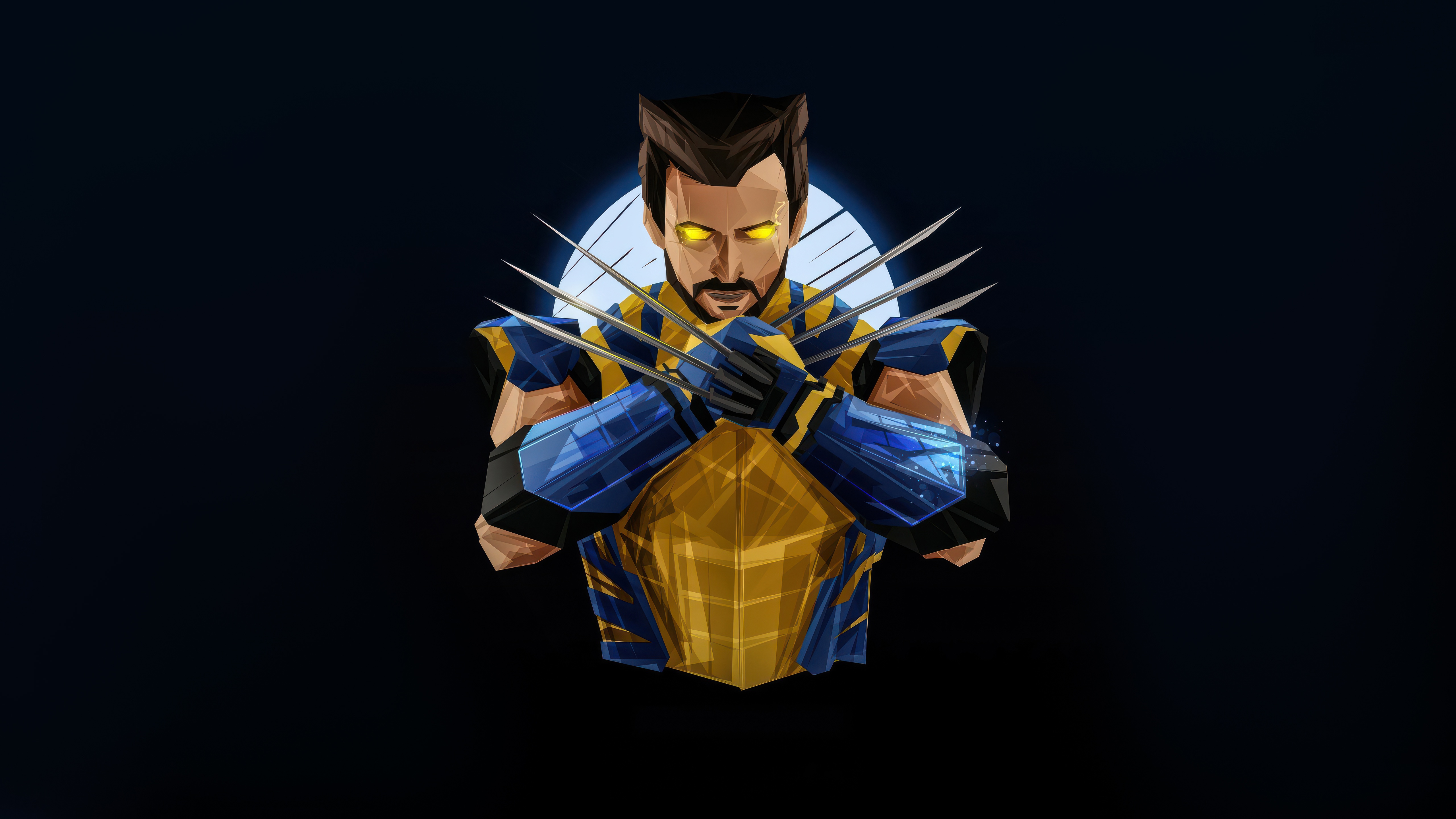Wolverine with Adamantium Claws HD Wallpaper