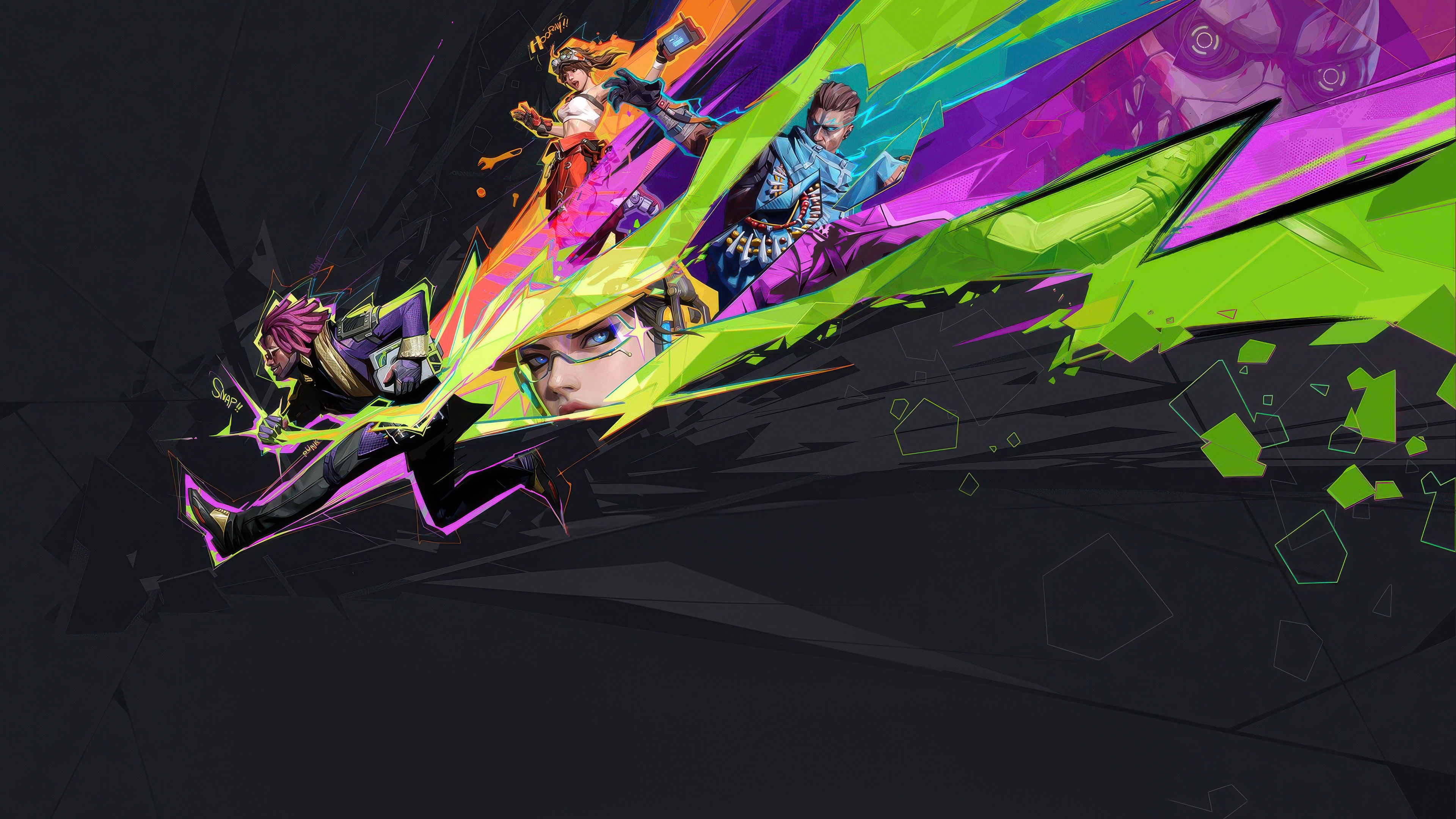 Fragpunk 2024 Game Characters HD Wallpaper