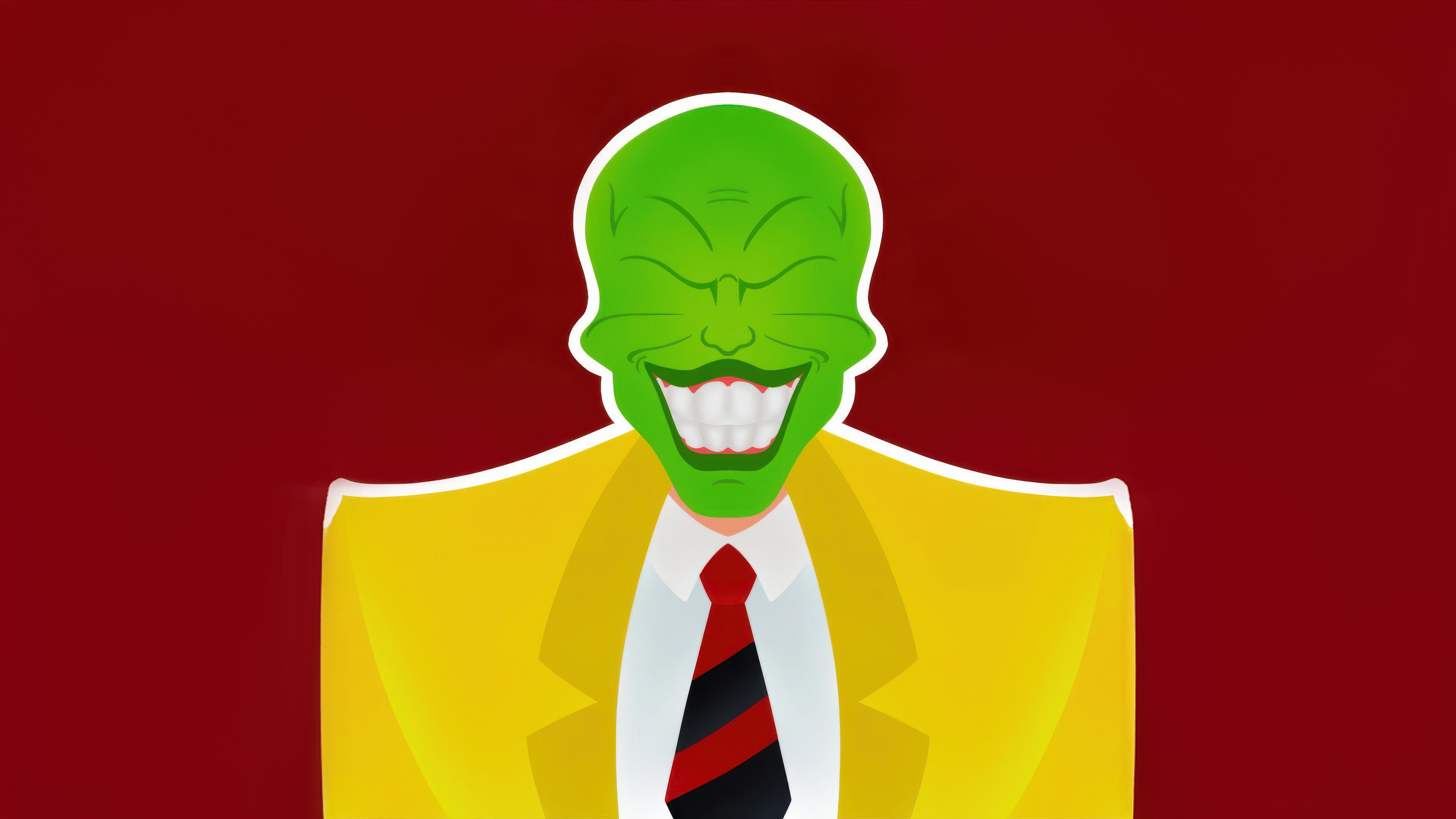 The Mask in a Yellow Suit HD Wallpaper
