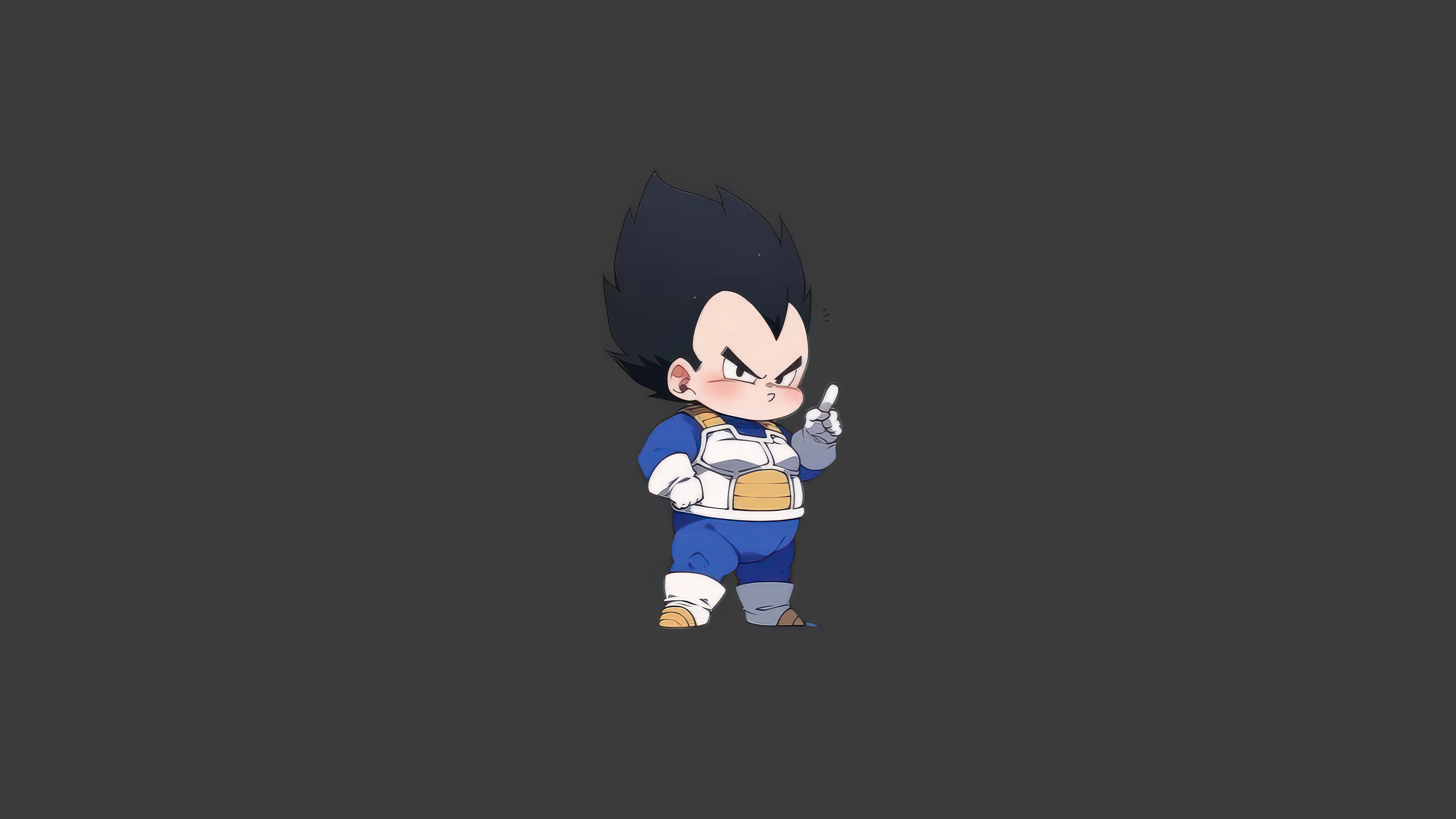 Chibi Vegeta from Dragon Ball Z HD Wallpaper