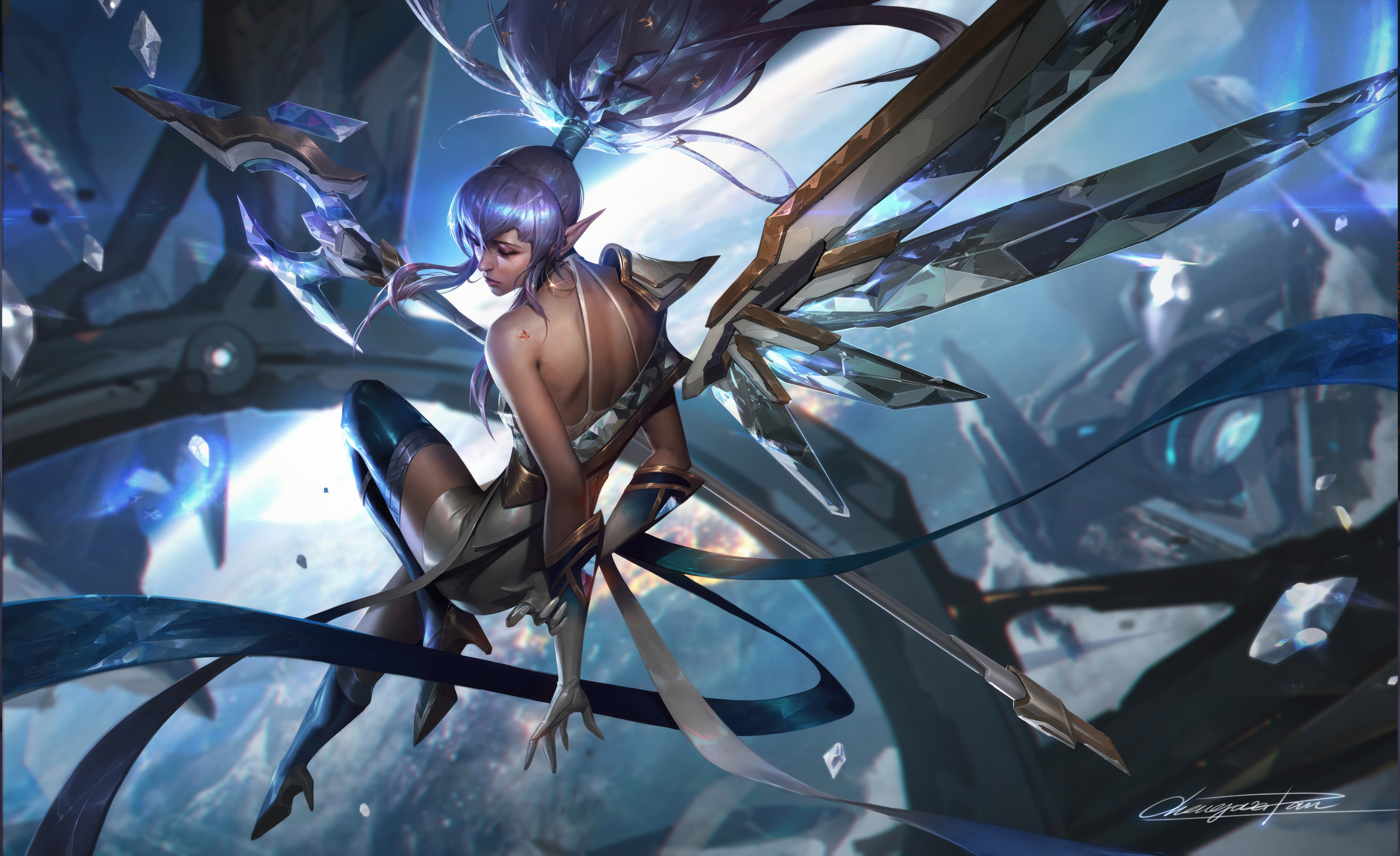 Prestige Cyber Halo Janna HD Wallpaper