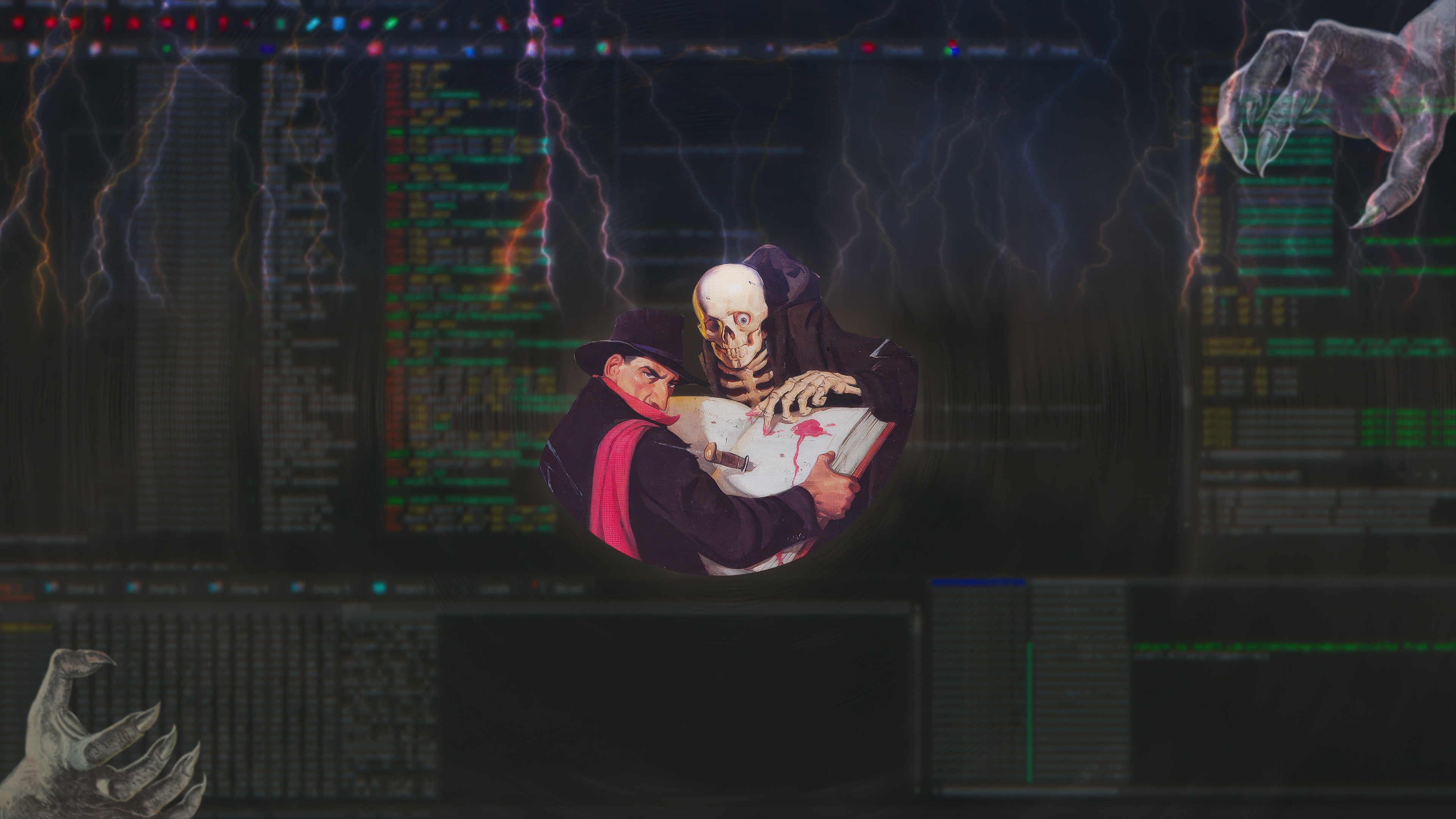 The Ghost Coders HD Wallpaper