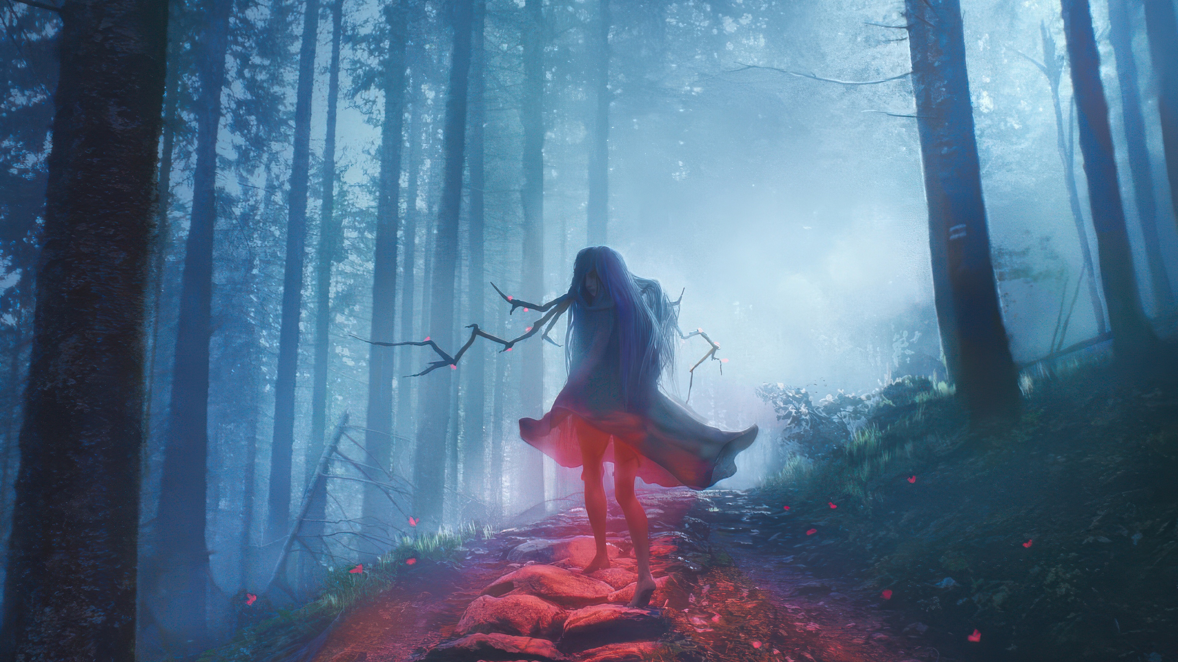 Whispers Of The Enchanted Forest HD Wallpaper