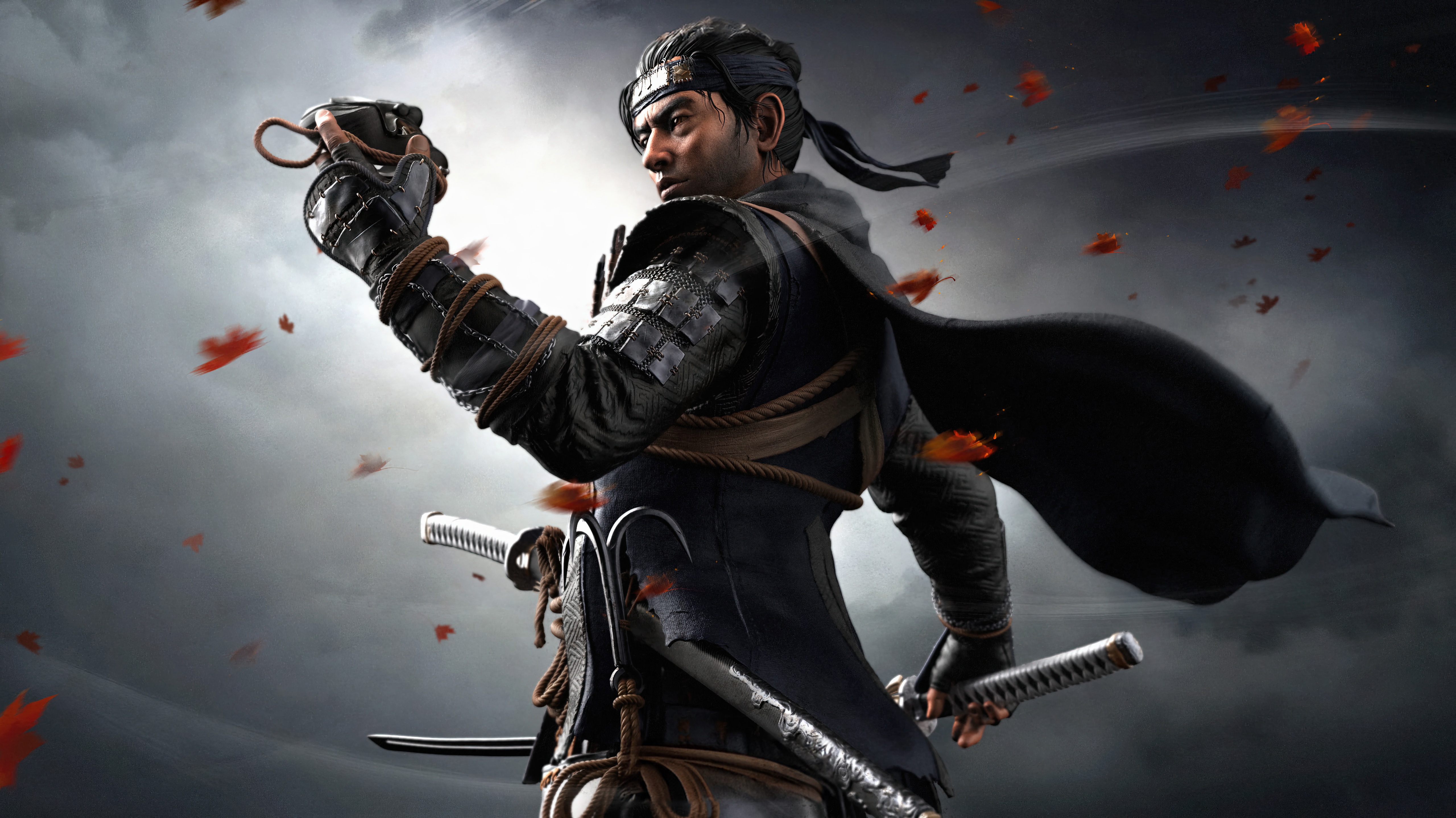 Jin Sakai from Ghost of Tsushima HD Wallpaper