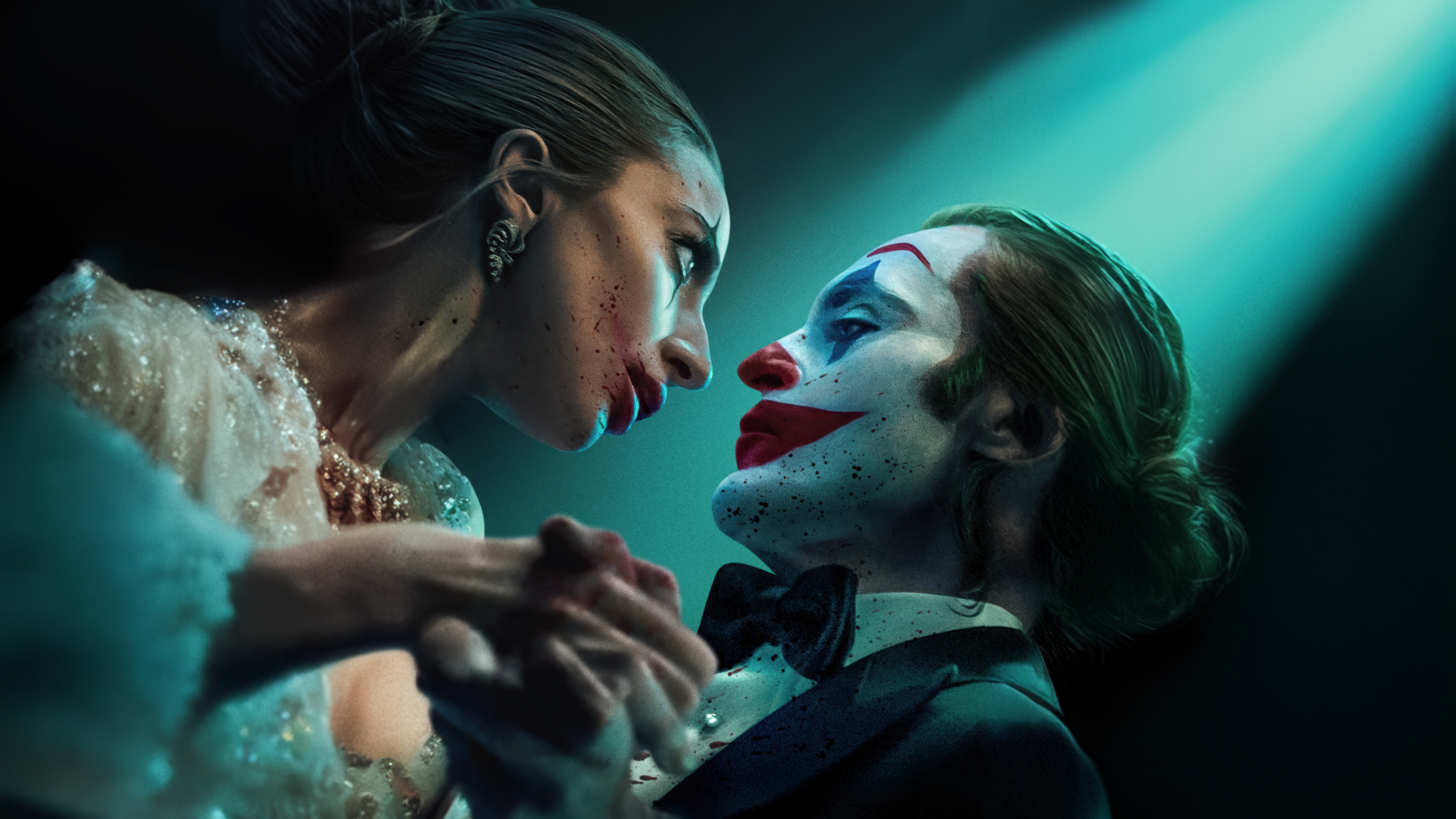 Joker and Harley Quinn in Joker: Folie à Deux HD Wallpaper