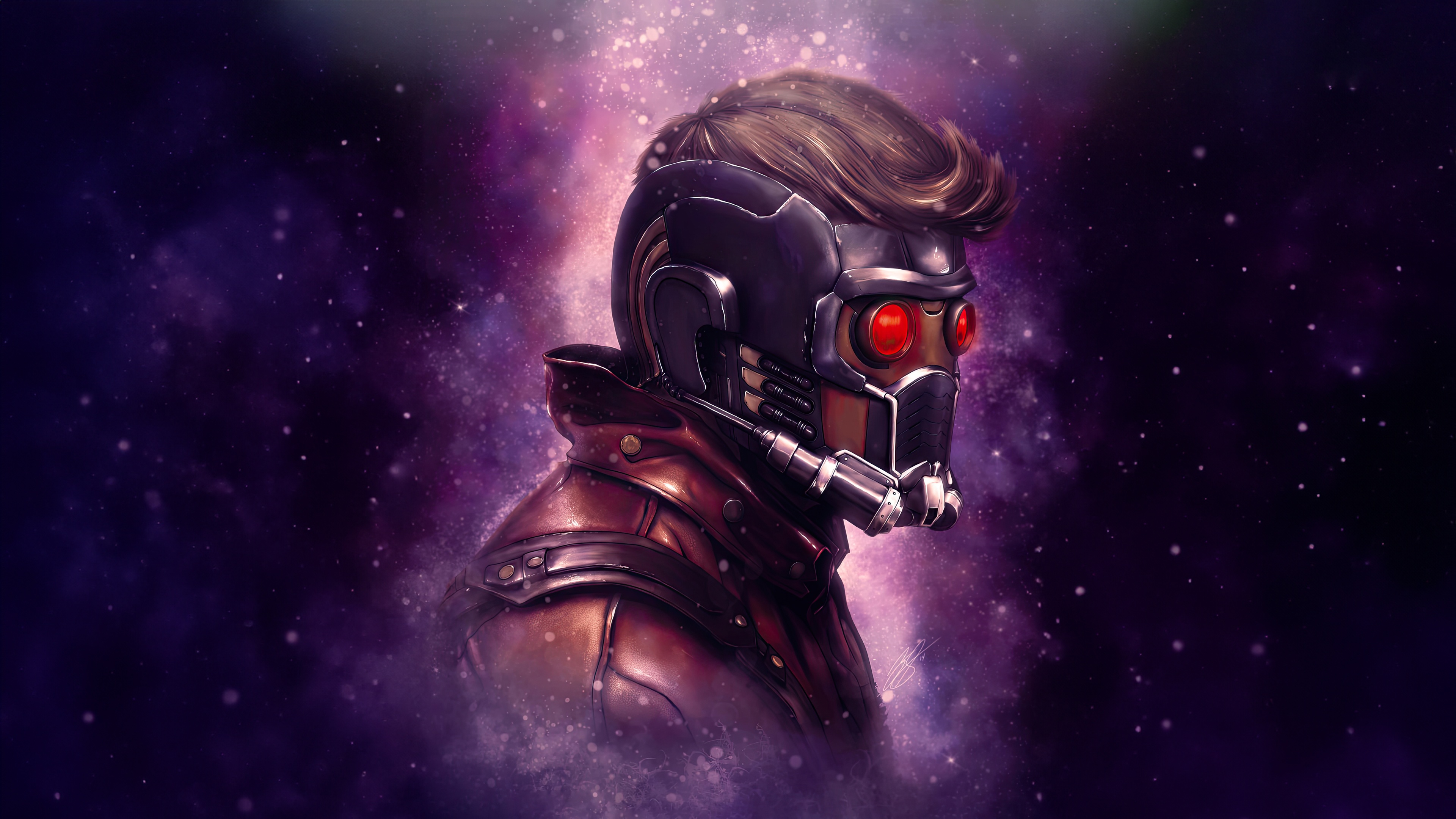 Star Lord in Space HD Wallpaper
