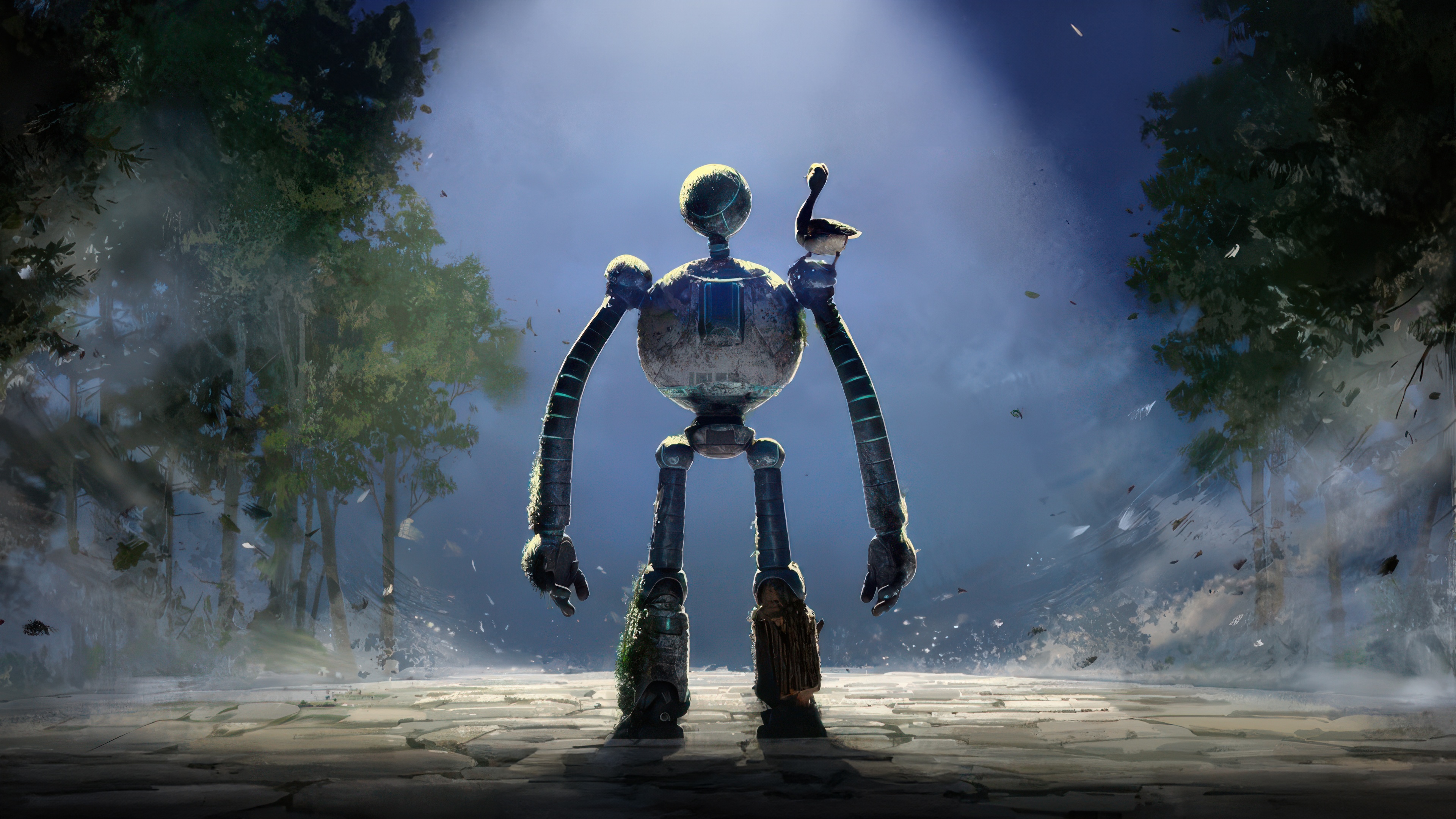 The Wild Robot 2024 Imax Poster HD Wallpaper