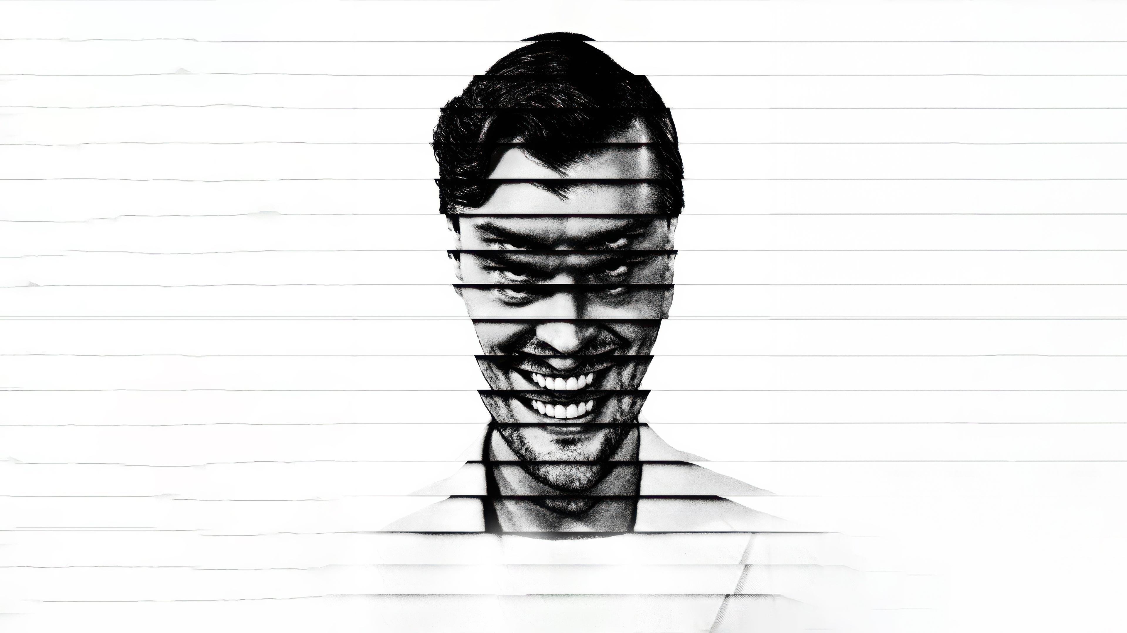 The Shining Jack Nicholson Sliced HD Wallpaper