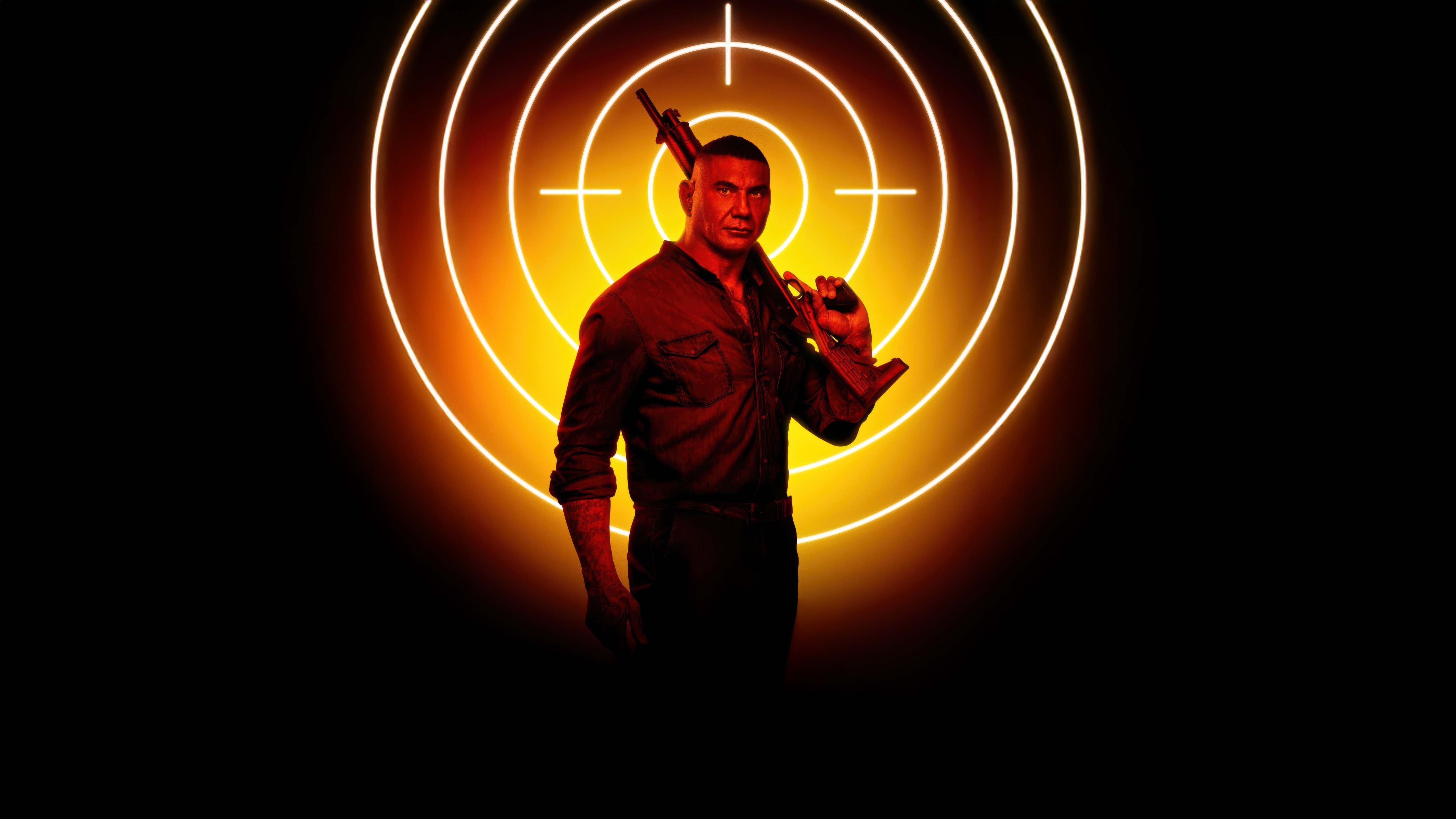 Dave Bautista As Joe Flood In The Killers HD Wallpaper