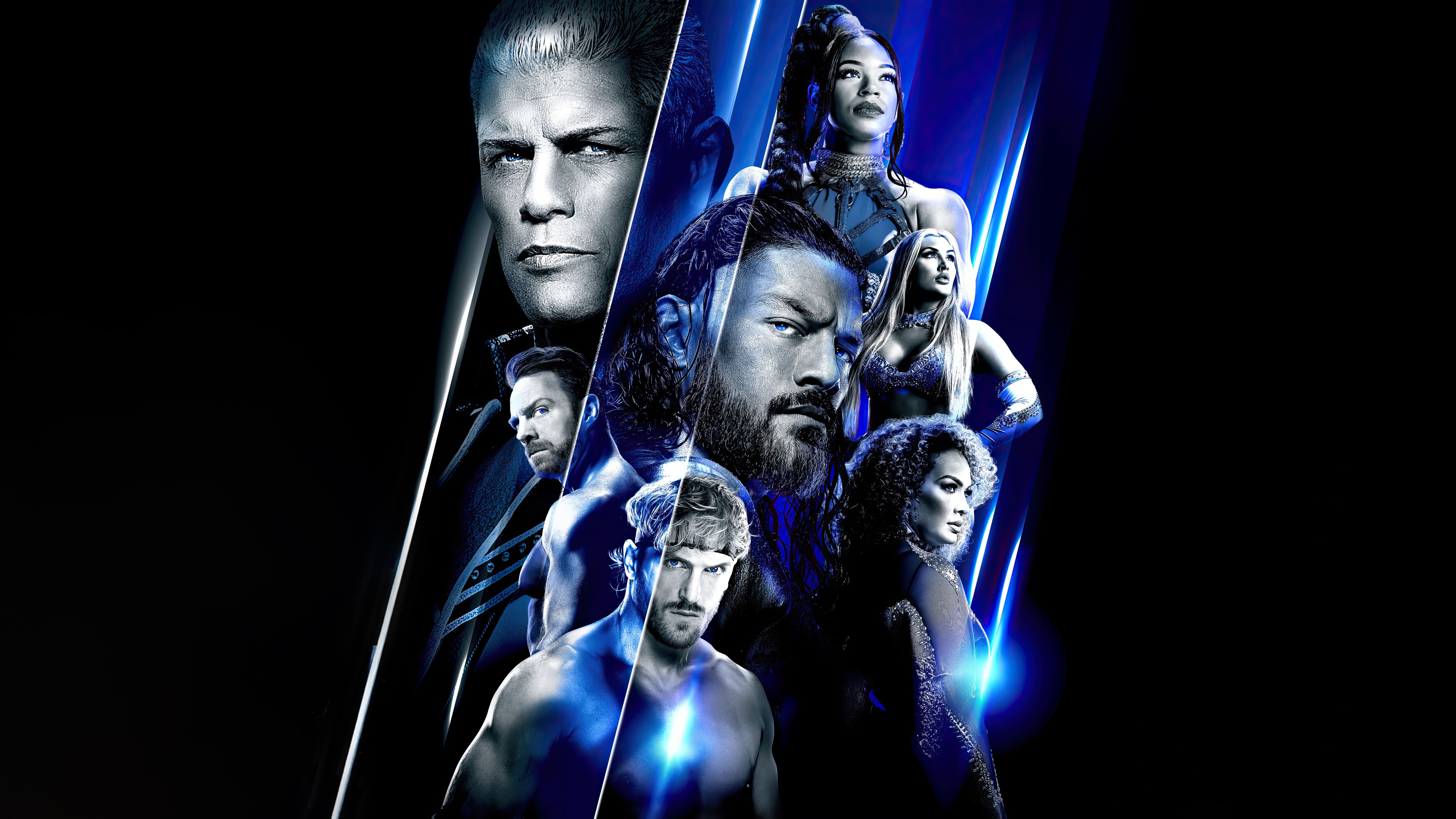 WWE Superstars Montage HD Wallpaper