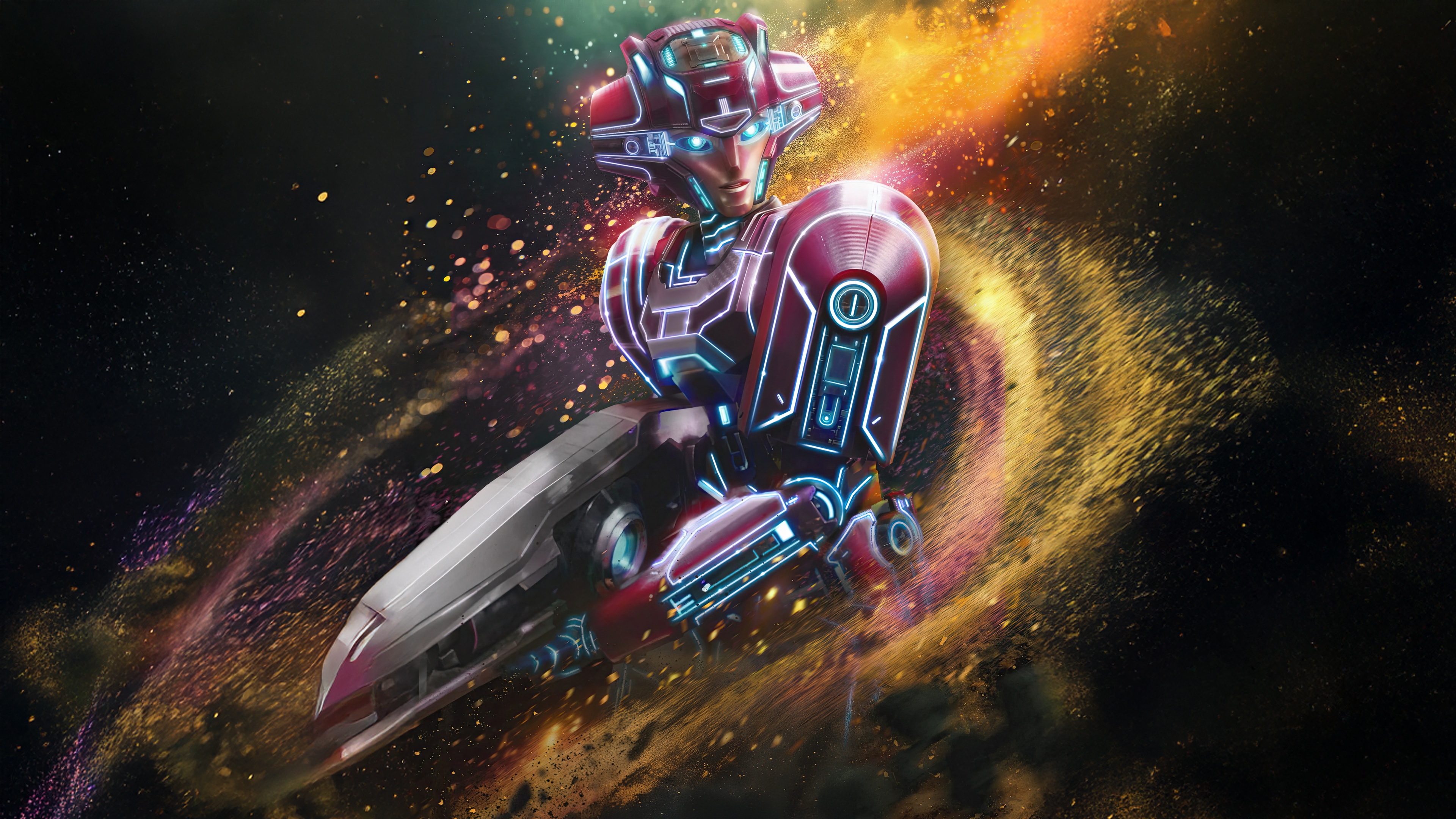 Elita 1 from Transformers One 2024 HD Wallpaper