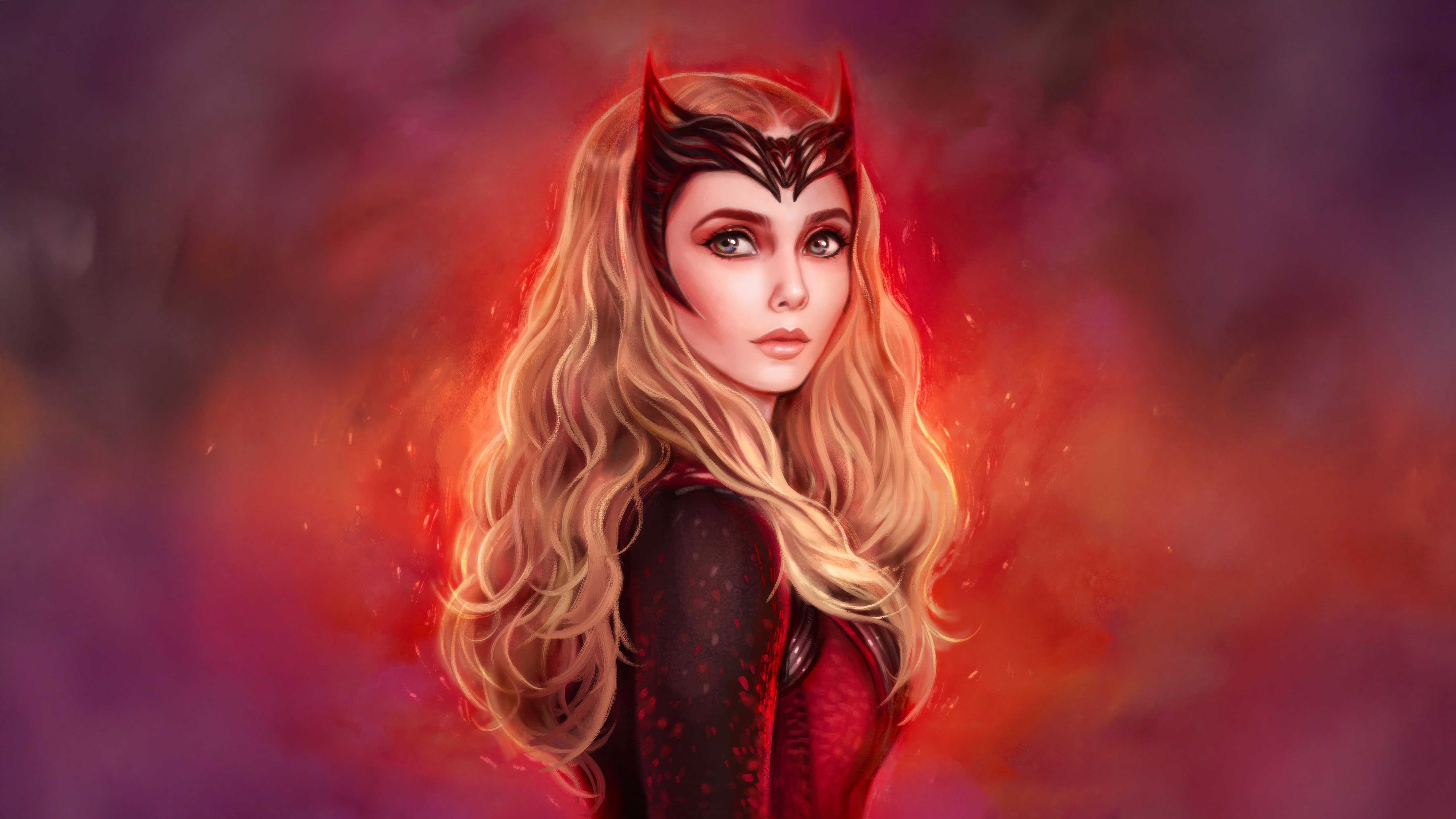 Scarlet Witch from Multiverse of Madness HD Wallpaper
