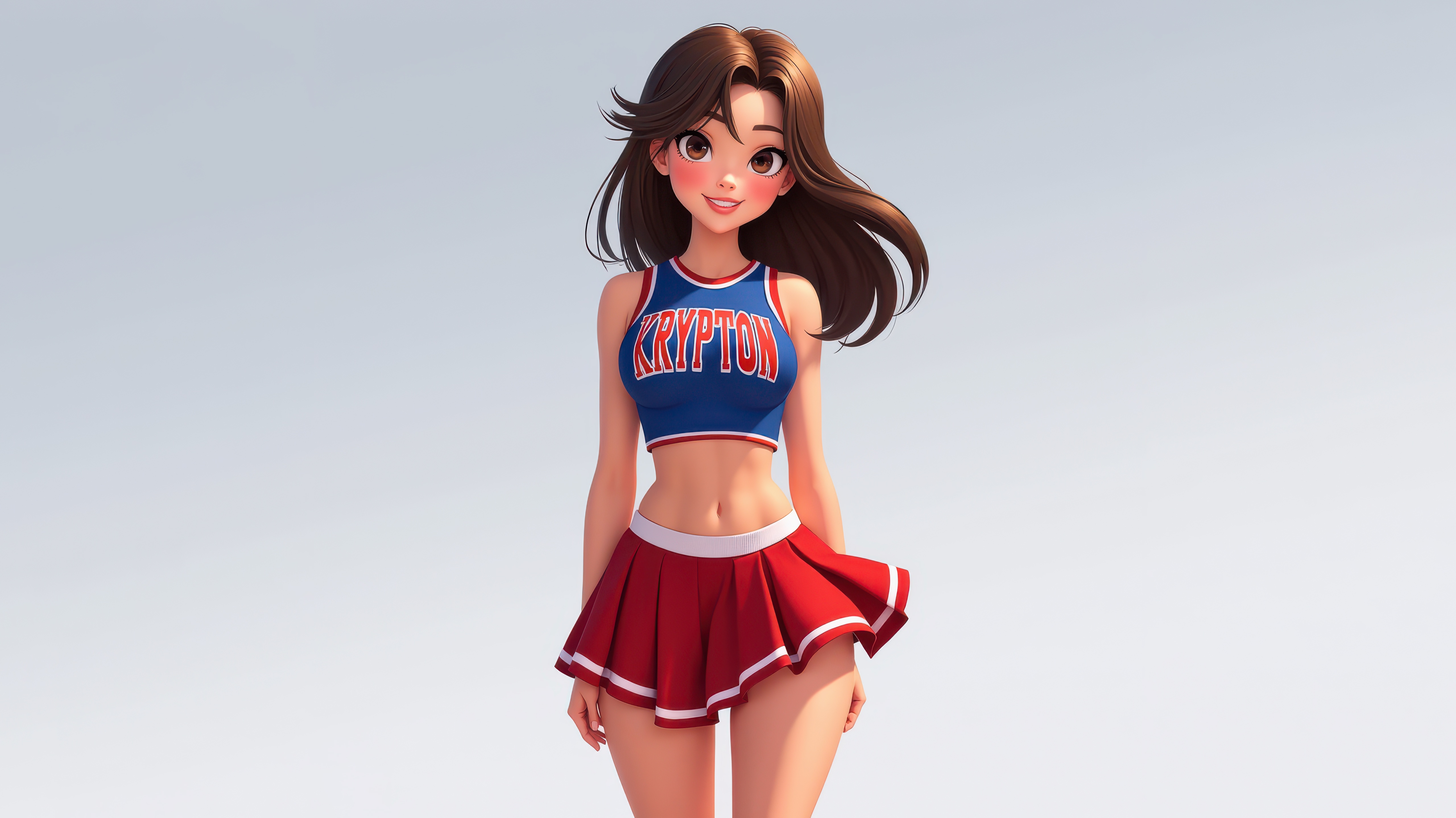 Cheerleader Supergirl HD Wallpaper