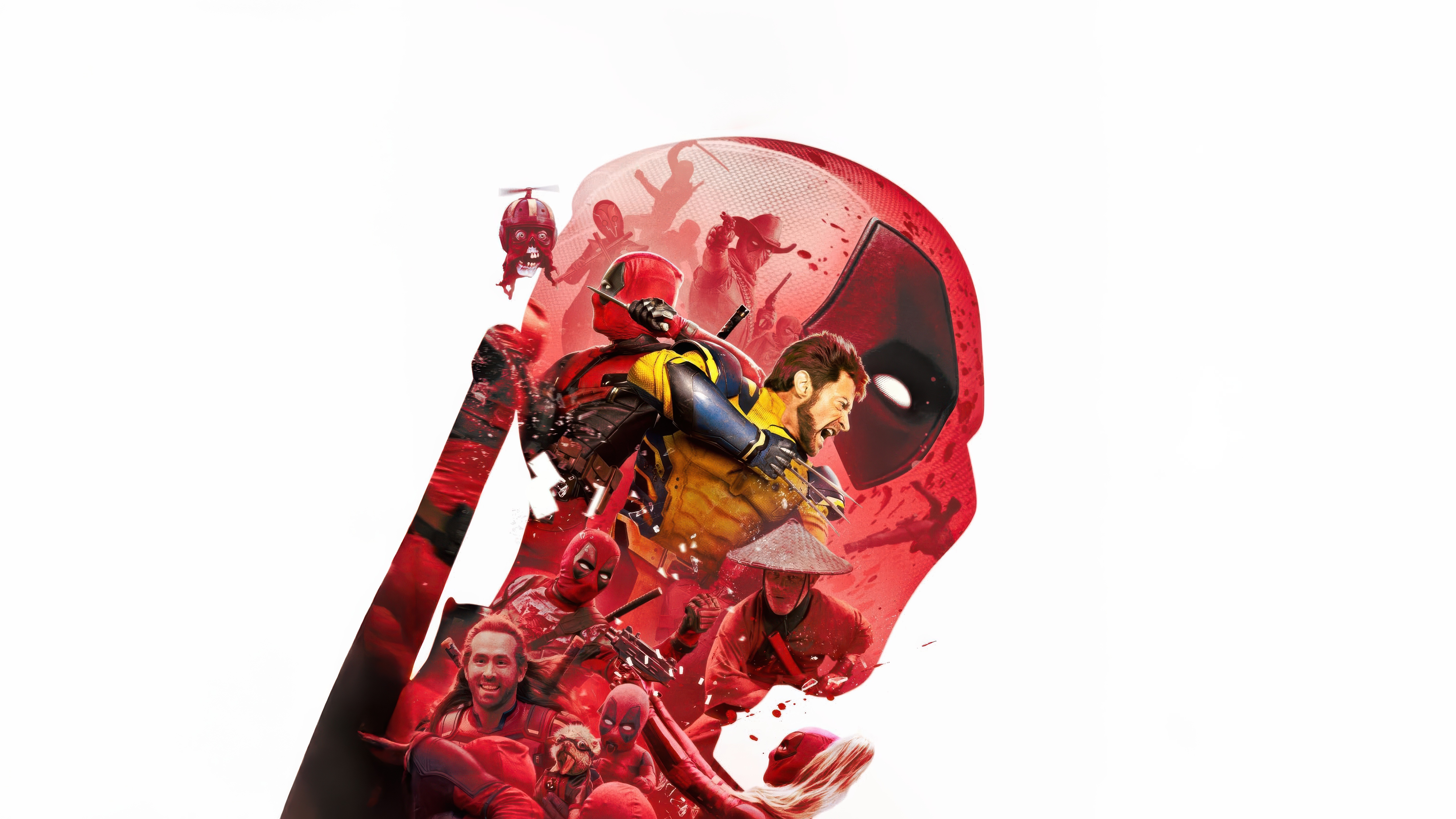 Deadpool And Wolverine Infamous Duo HD Wallpaper