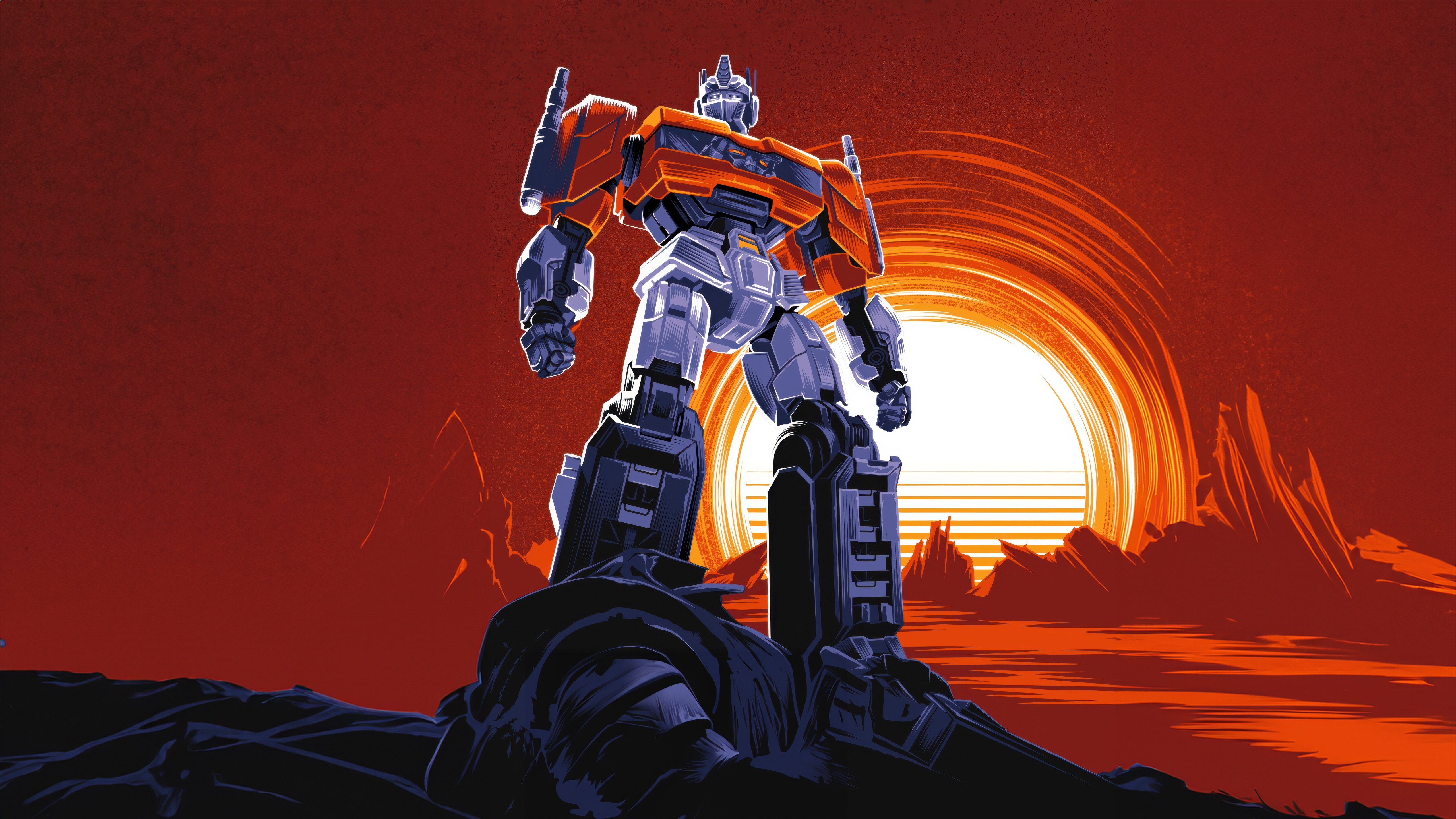 Optimus Prime from Transformers HD Wallpaper