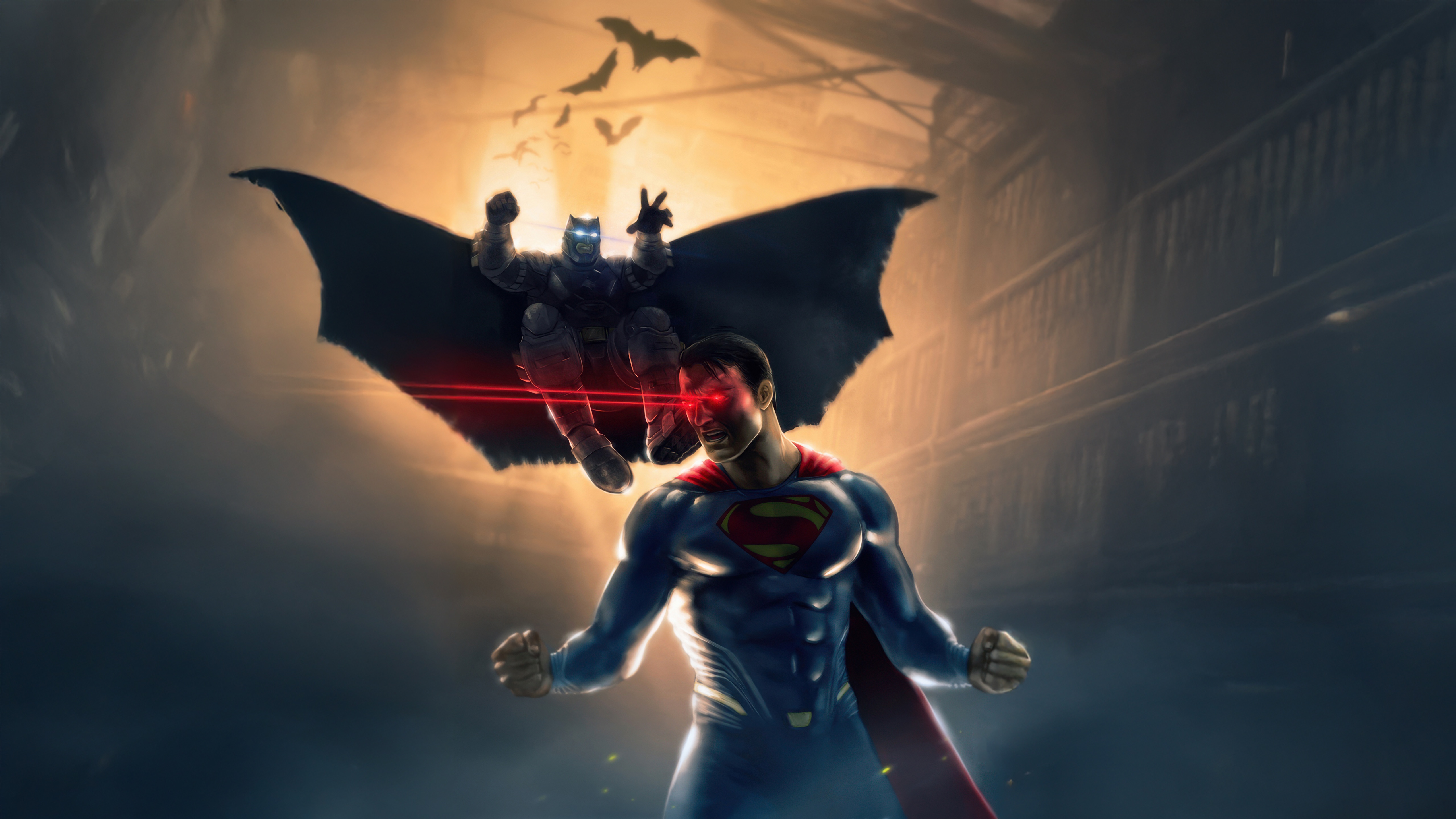 Batman vs Superman Rise Of Justice HD Wallpaper