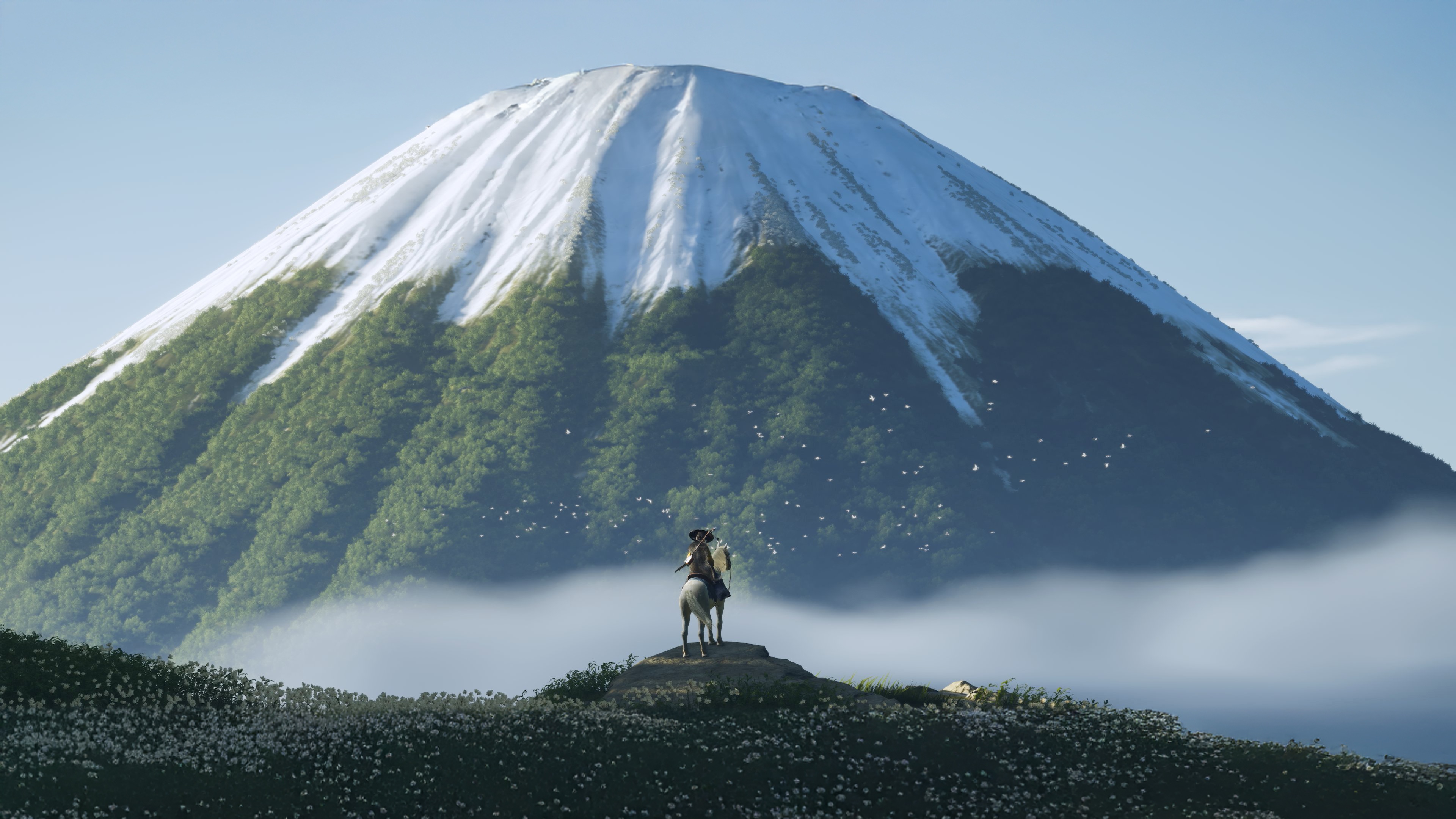Ghost of Yotei Game HD Wallpaper