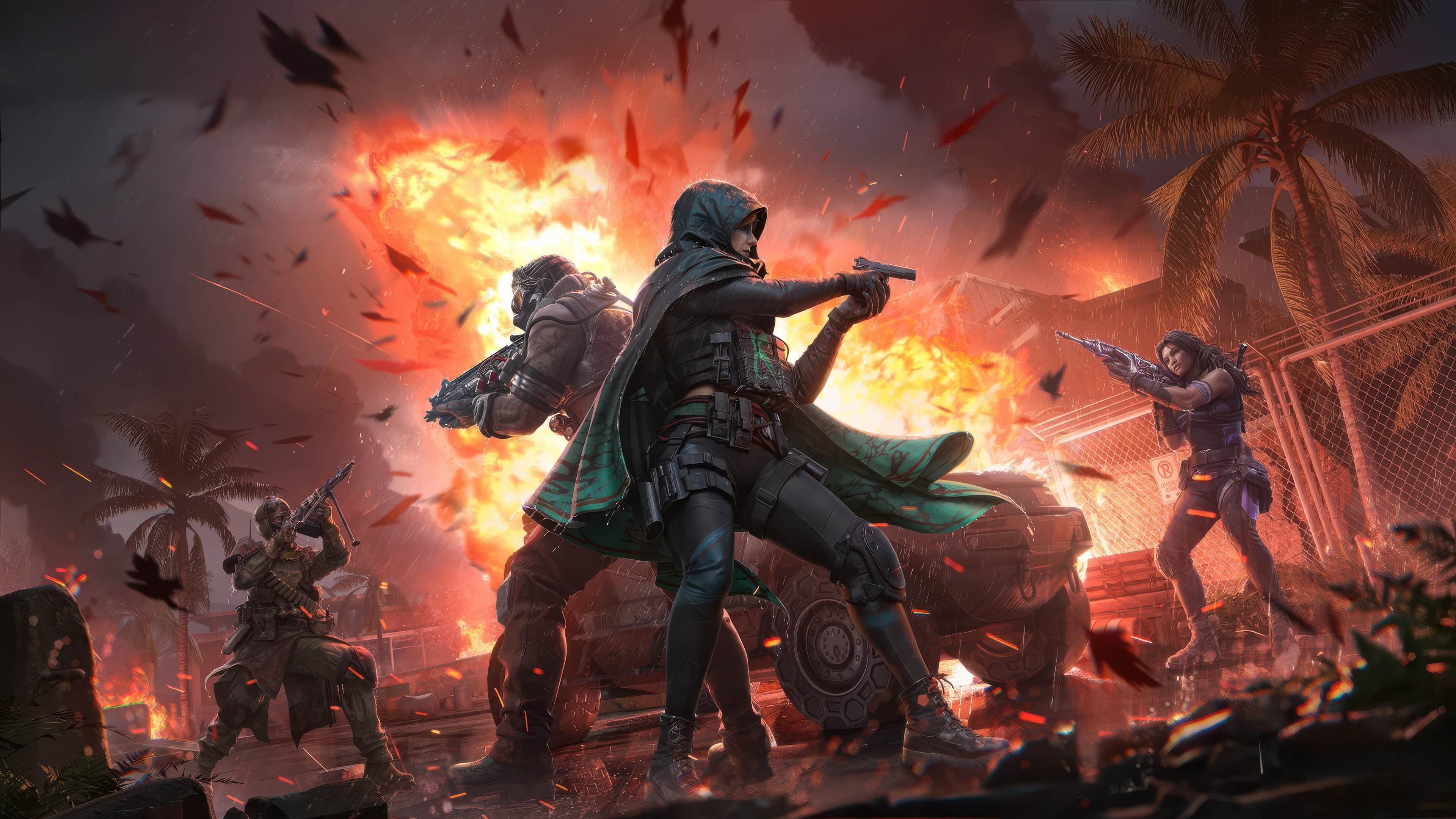 Call of Duty Mobile New Season Characters in Action HD Wallpaper