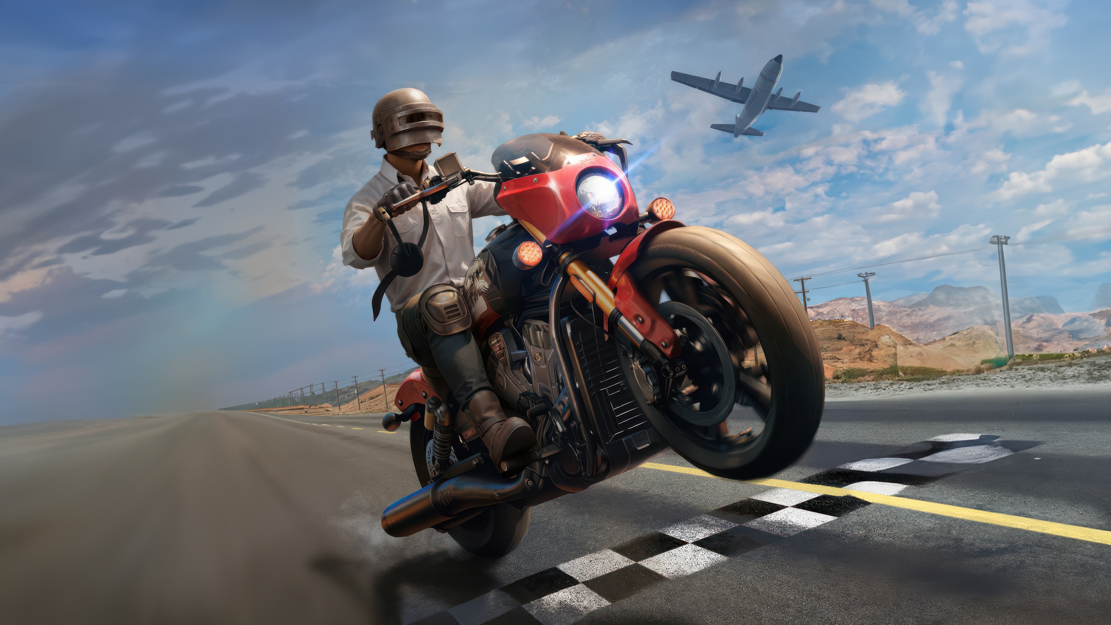 Pubg Mobile X Indian Motorcycle 2024 HD Wallpaper