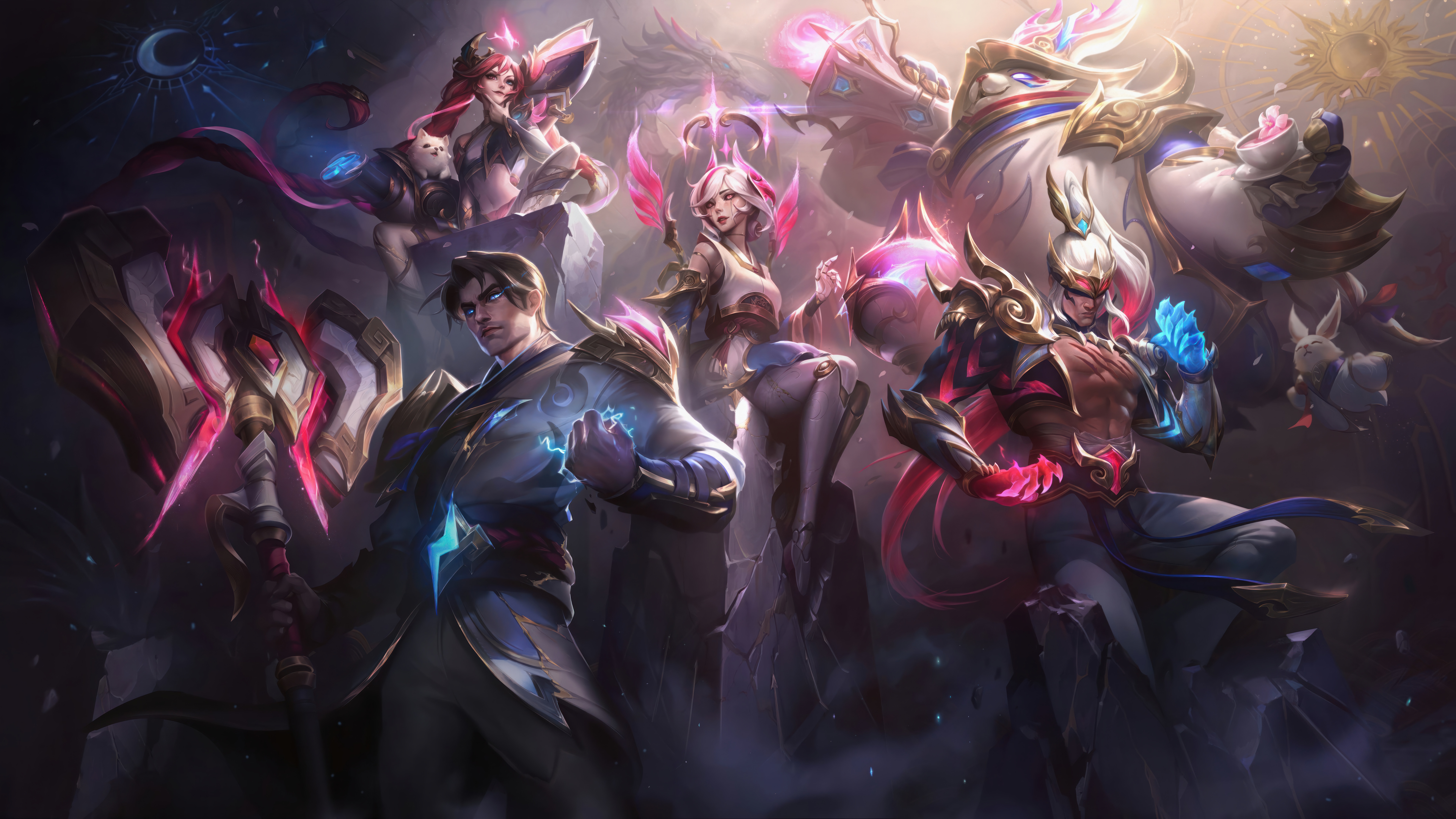 League of Legends Star Guardian characters HD Wallpaper