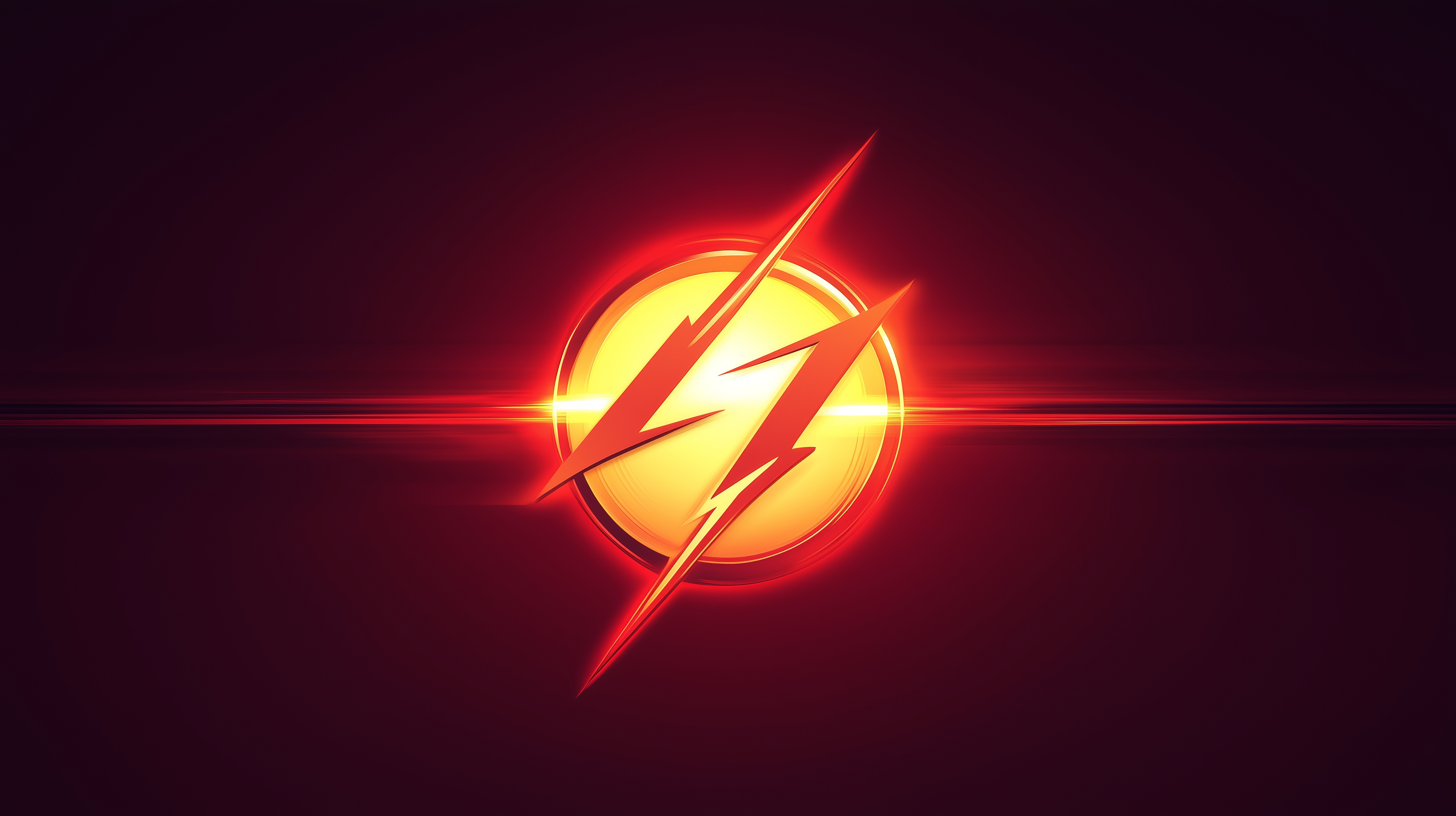 The Flash Logo HD Wallpaper