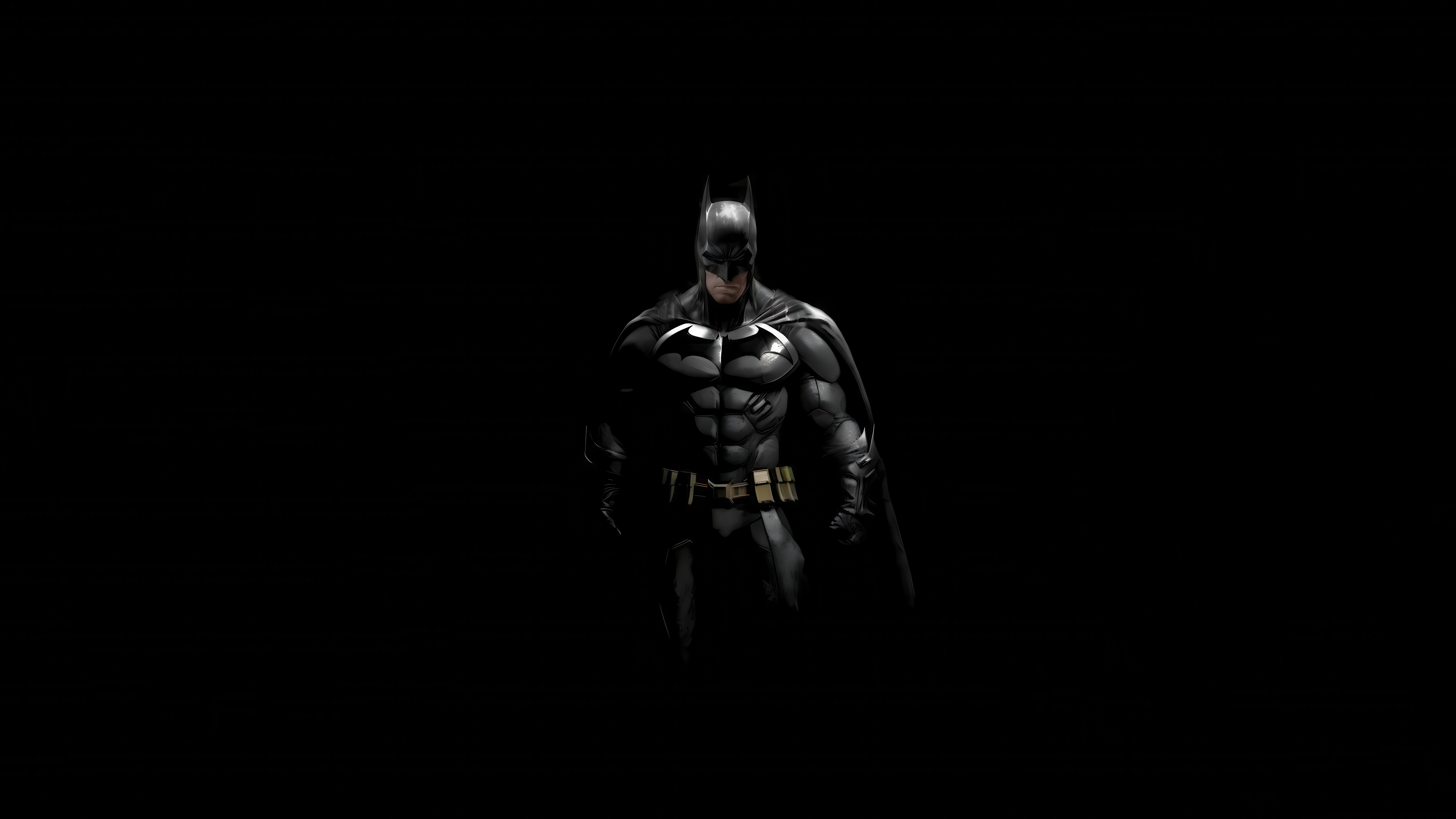 Batman in a dark suit HD Wallpaper
