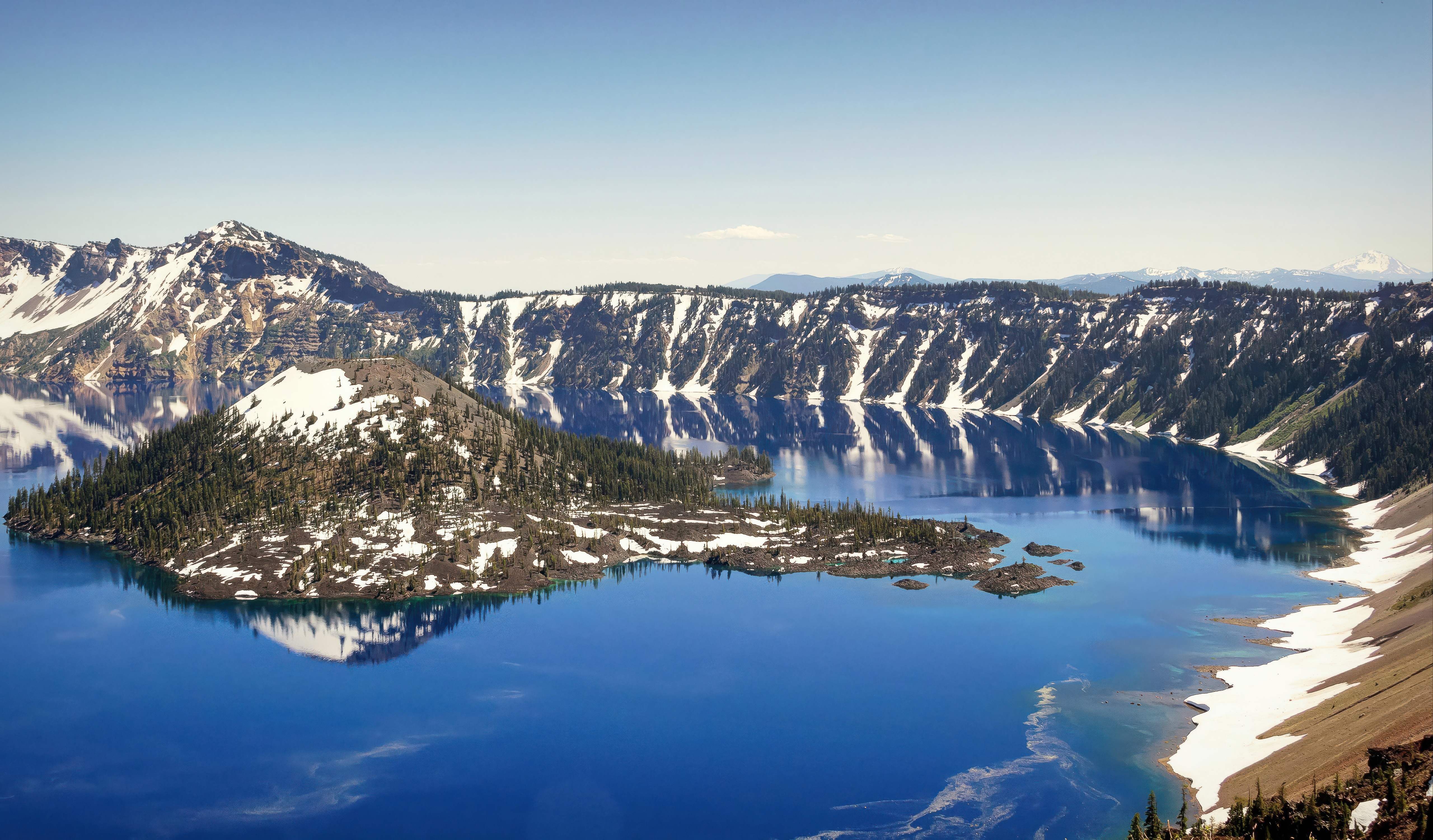 Crater Lake National Park, Oregon, USA HD Wallpaper