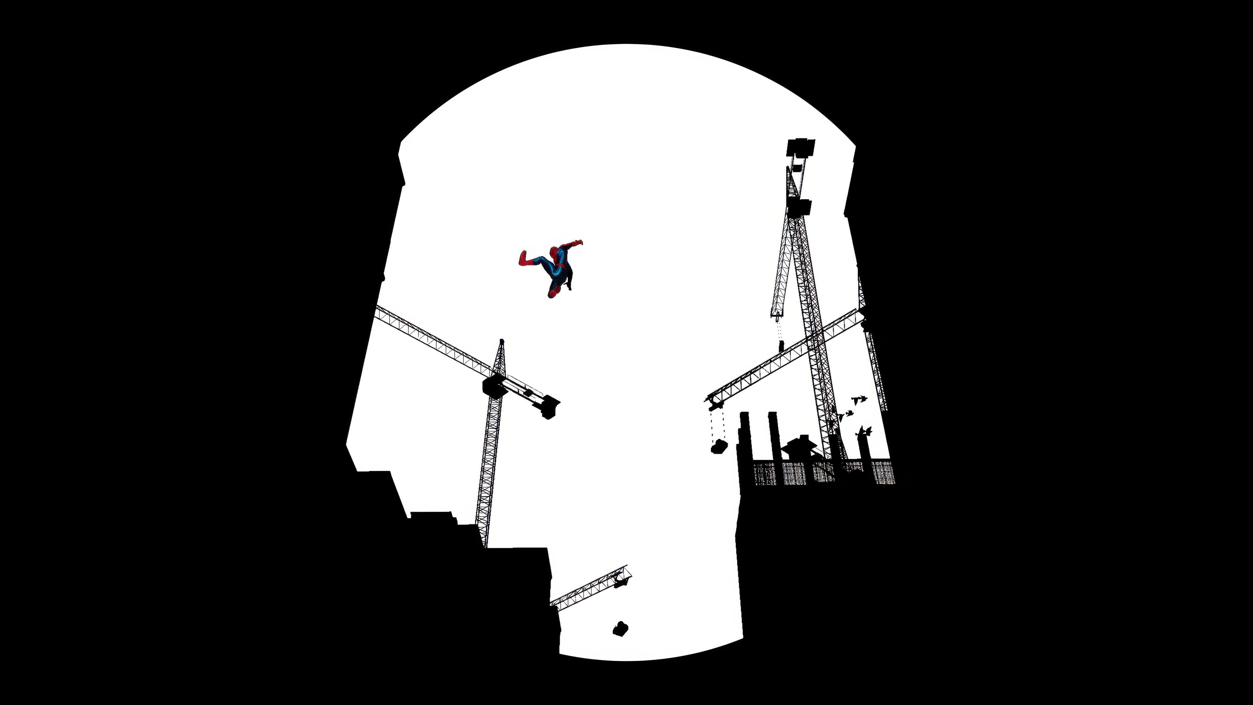 Spiderman Remastered Minimal Oled HD Wallpaper