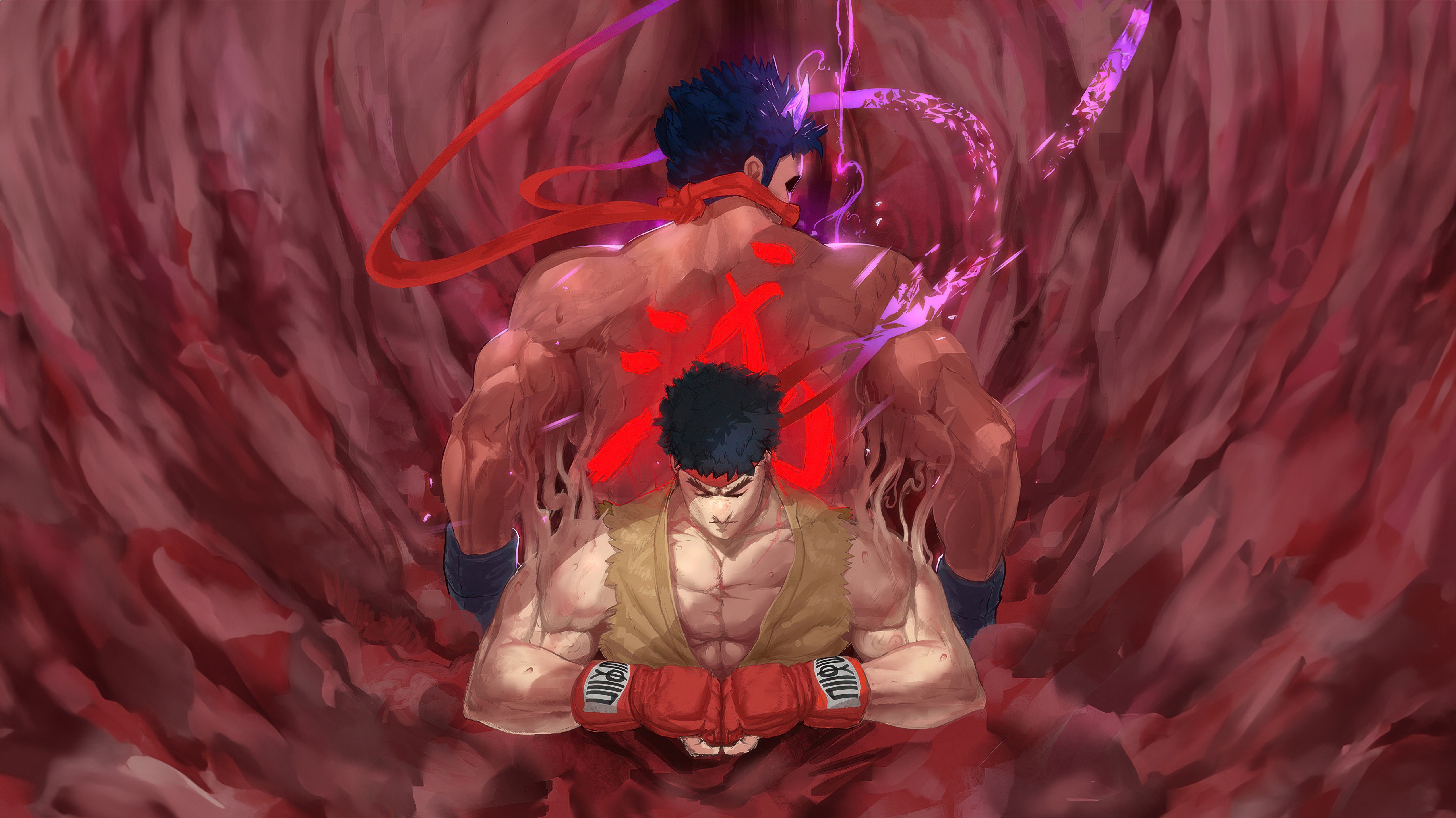 Ryu and Kage from Street Fighter HD Wallpaper