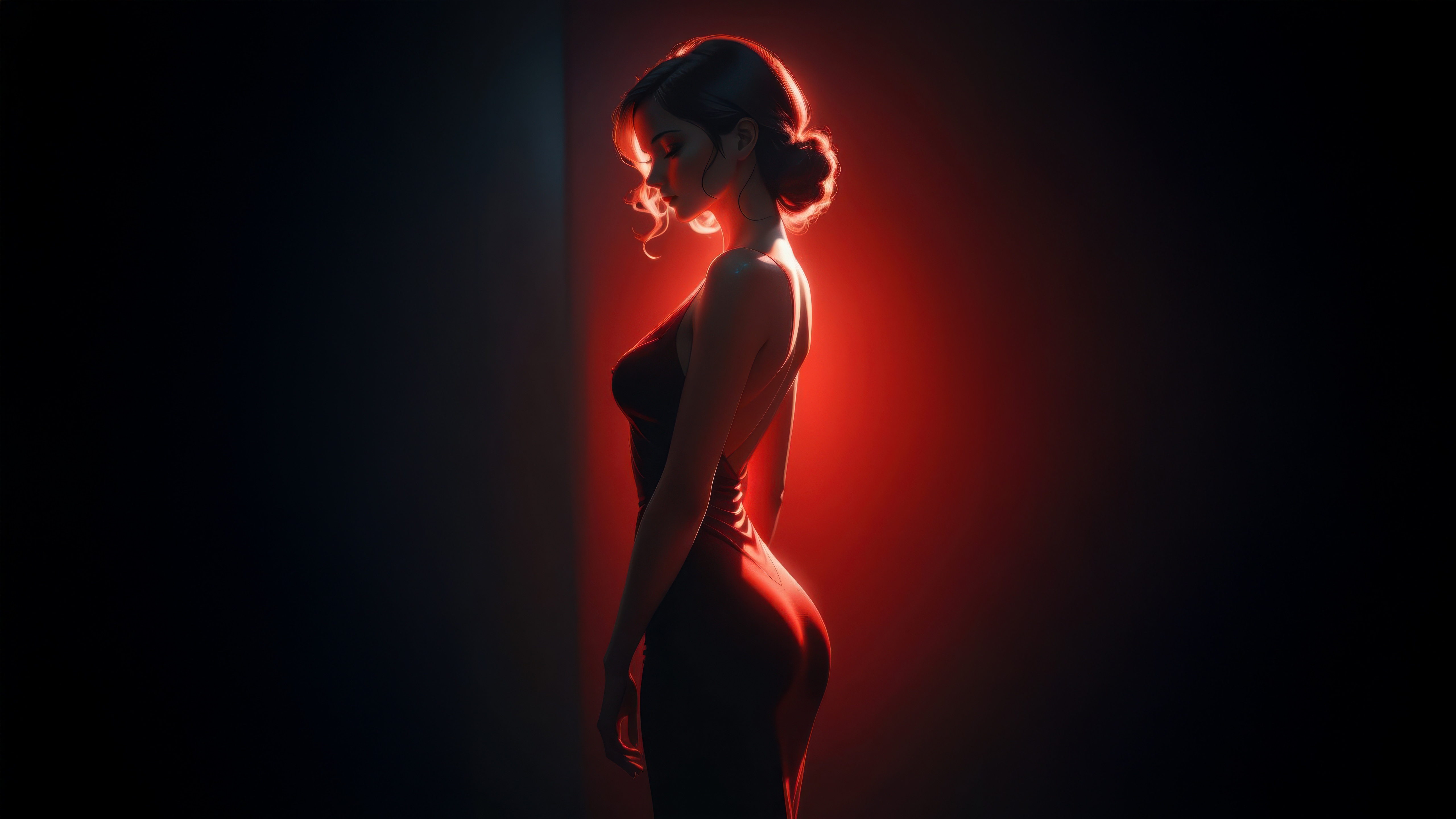 A Vision In Scarlet HD Wallpaper