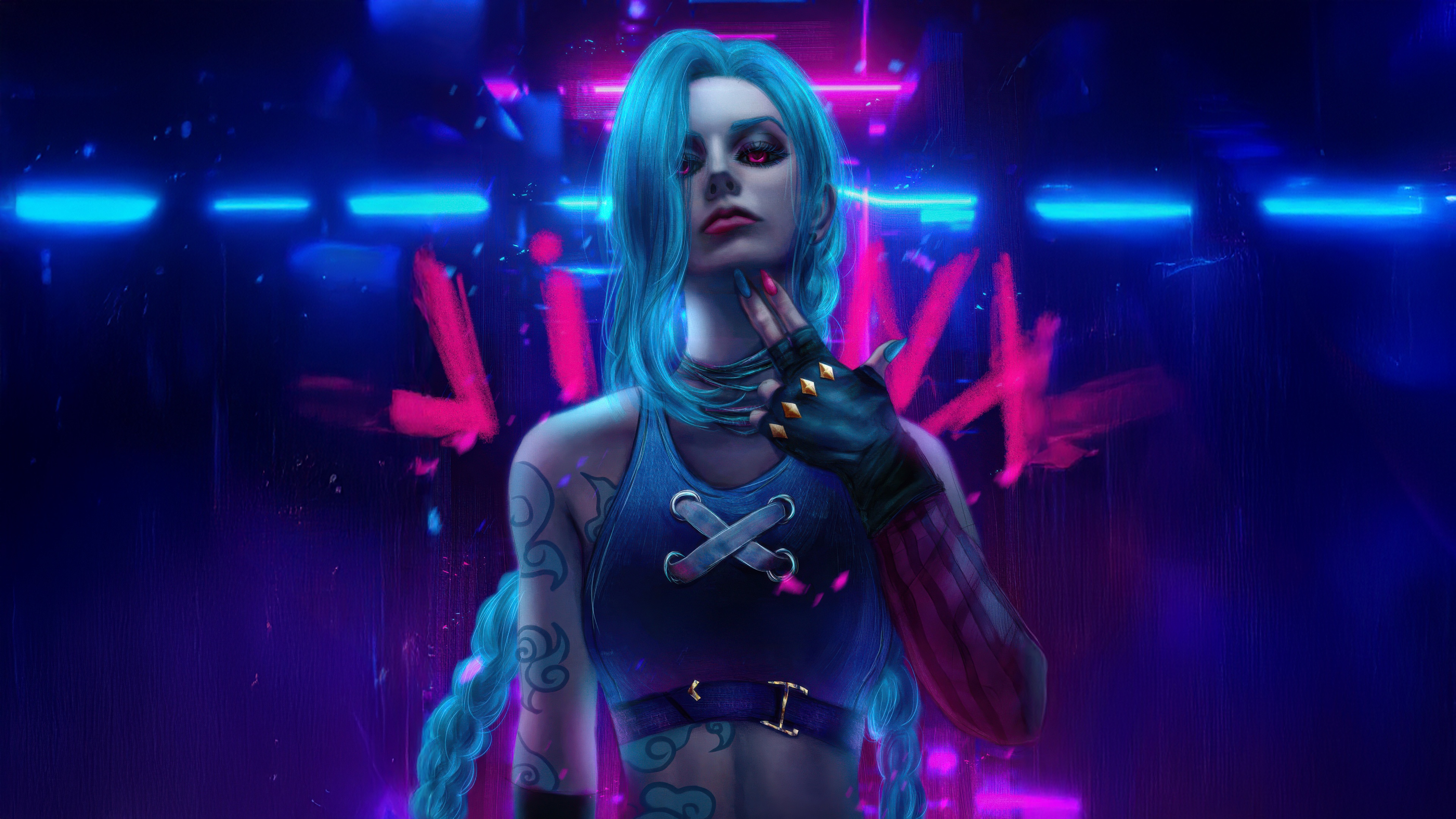 Jinx Unleashed HD Wallpaper