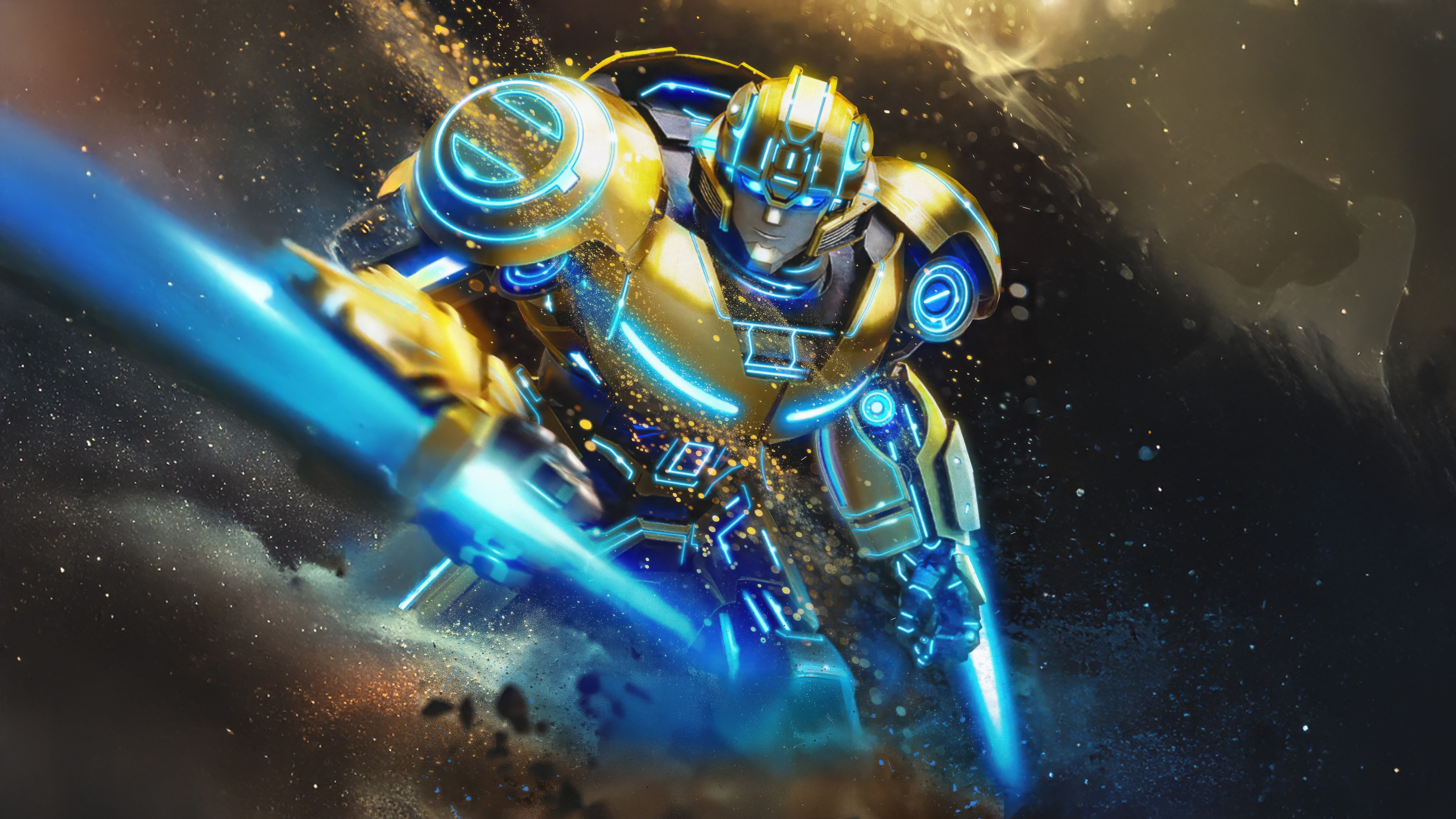 B-127 in Transformers One 2024 HD Wallpaper