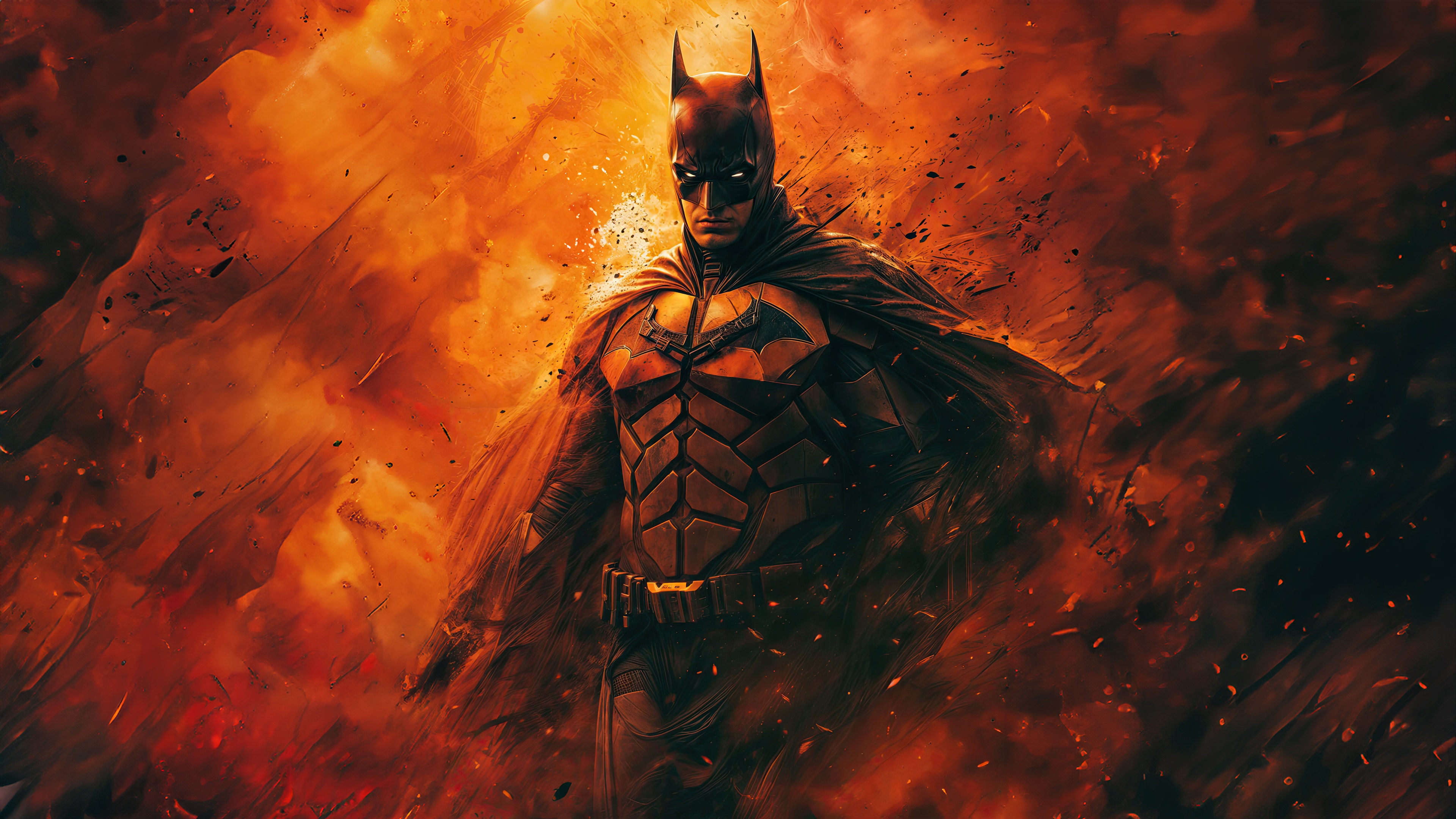 The Batman in Shadows of Justice HD Wallpaper