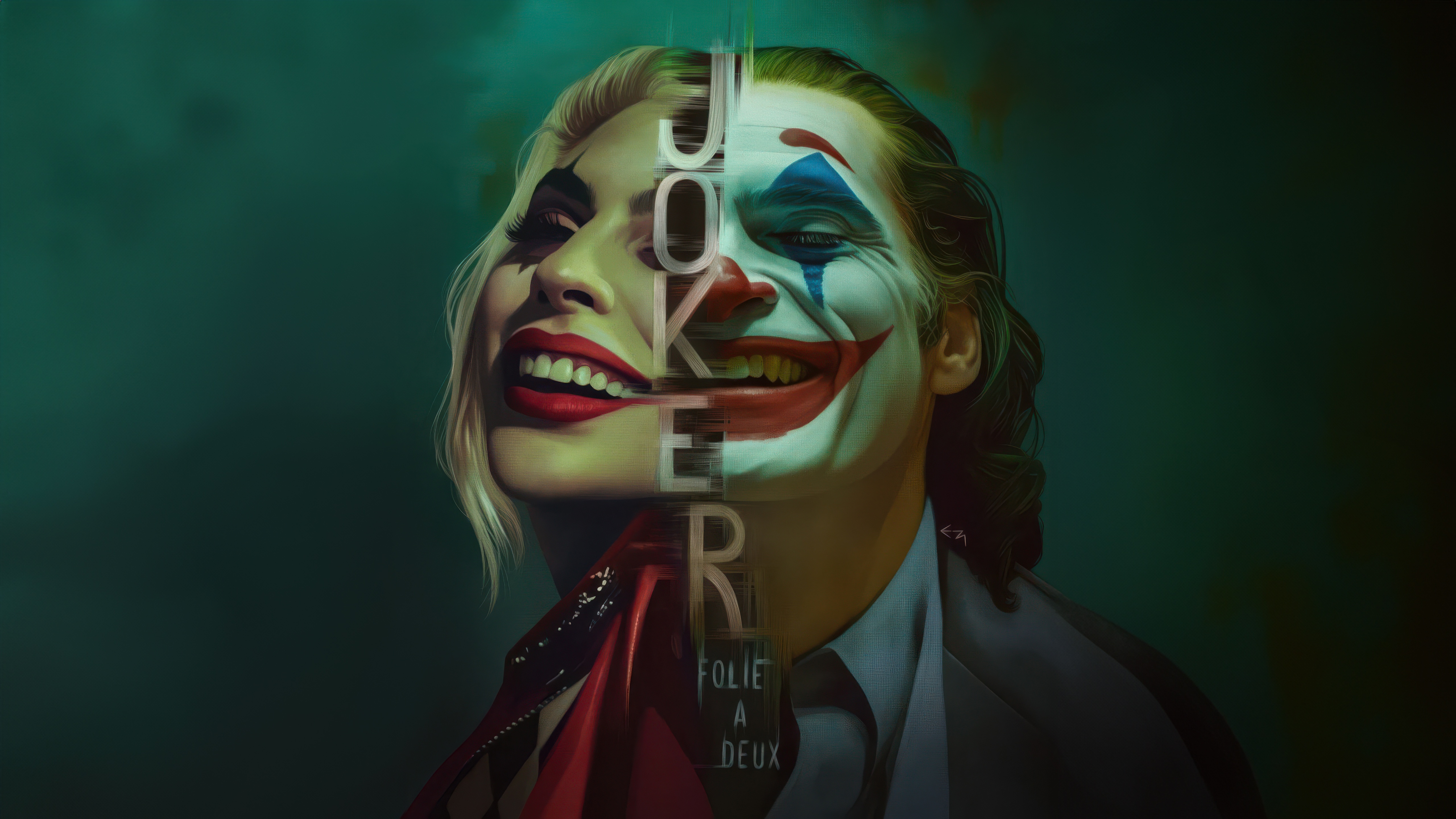 Joker and Harley Quinn Folie à Deux HD Wallpaper