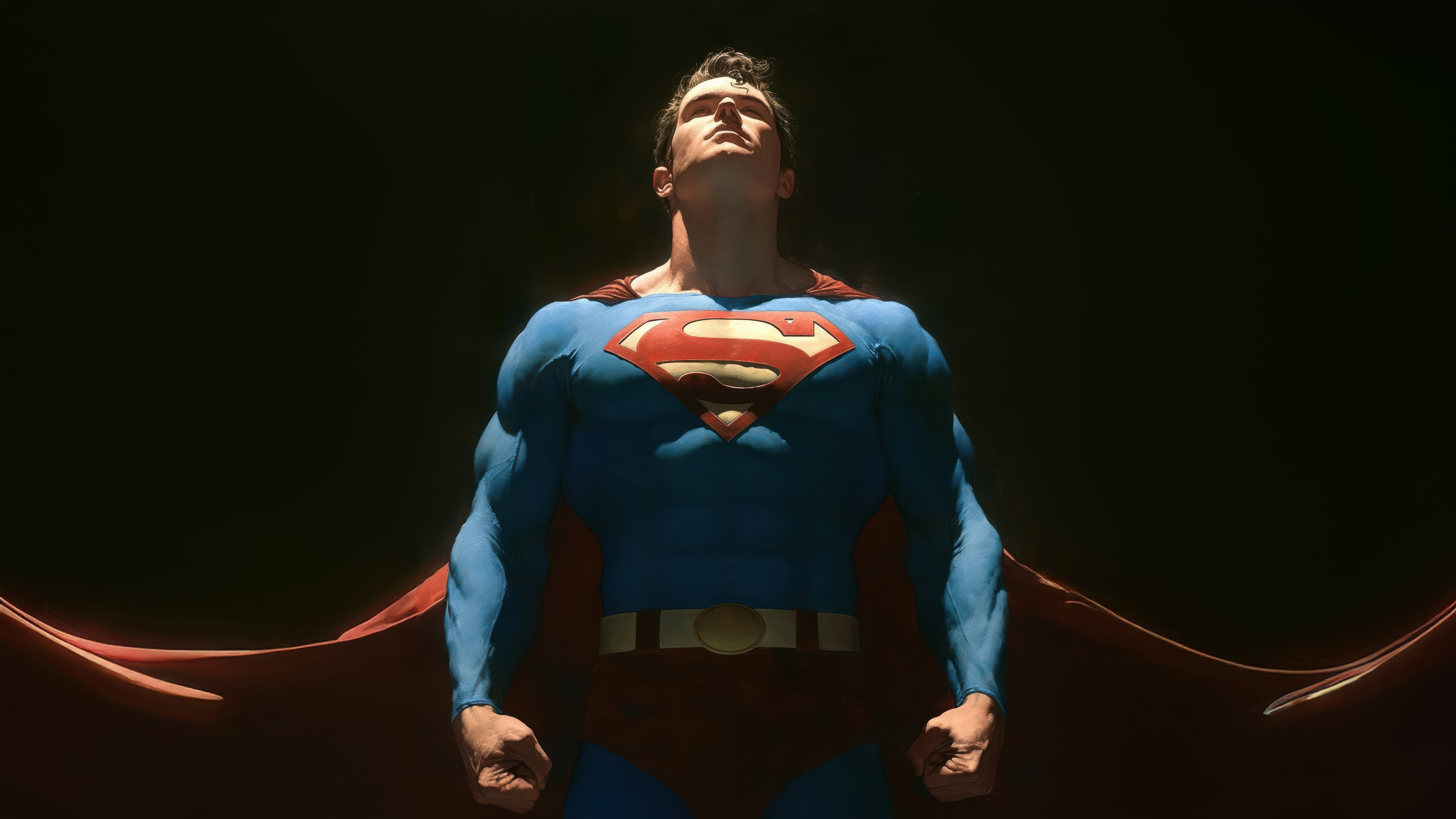 Superman Larger Than Life HD Wallpaper