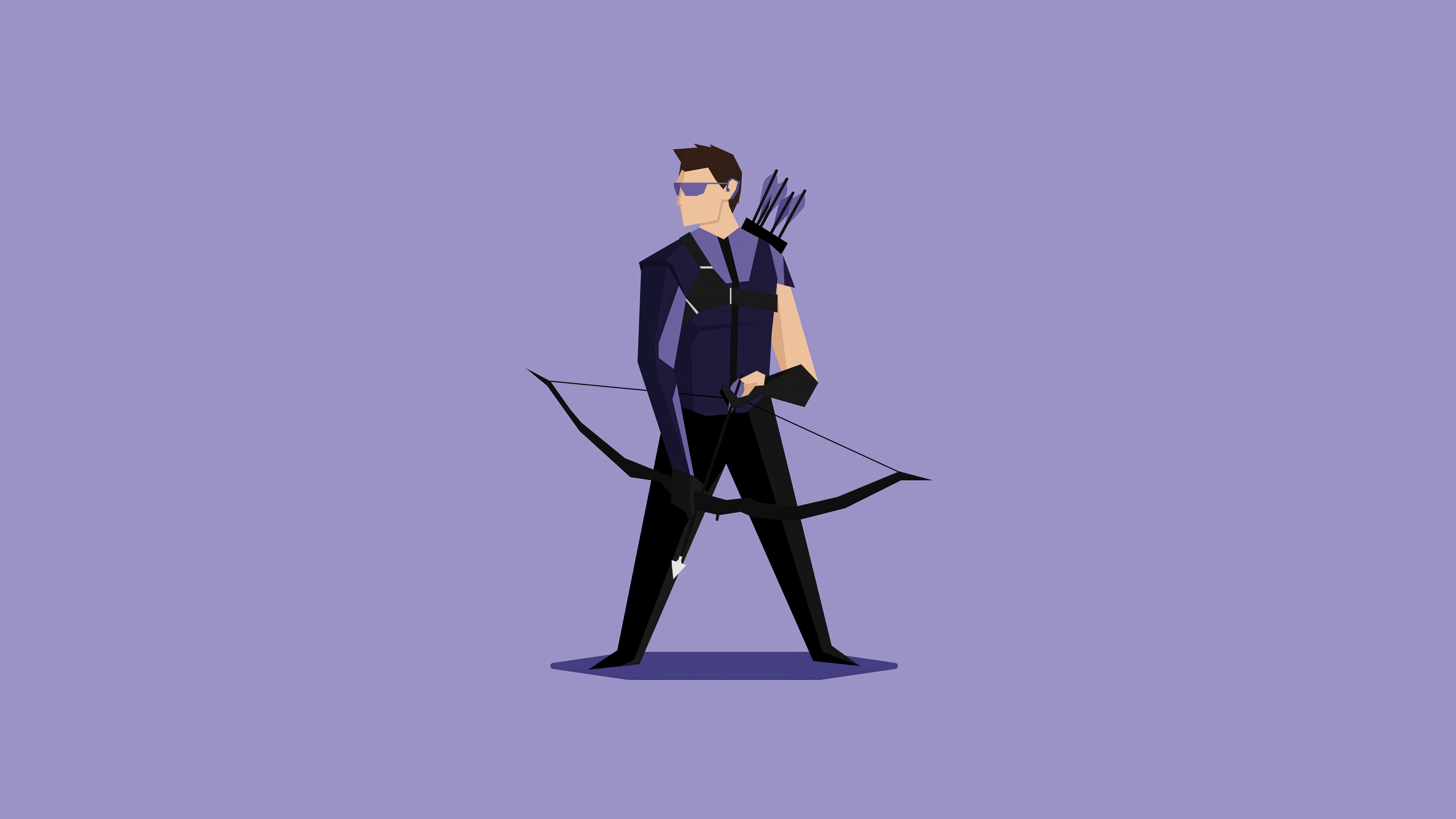 Hawkeye holding a bow and arrow HD Wallpaper