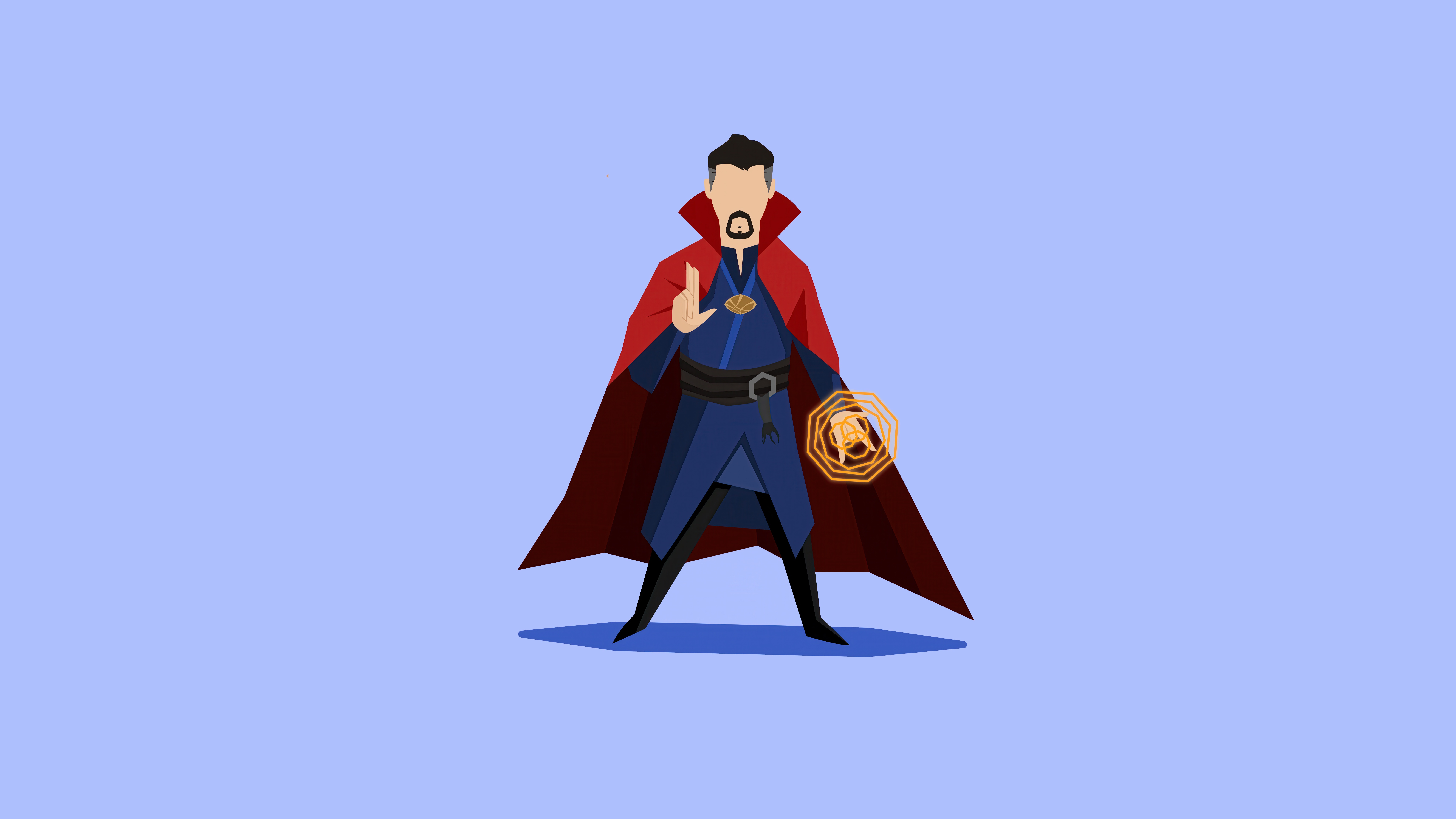 Doctor Strange Casting a Spell HD Wallpaper