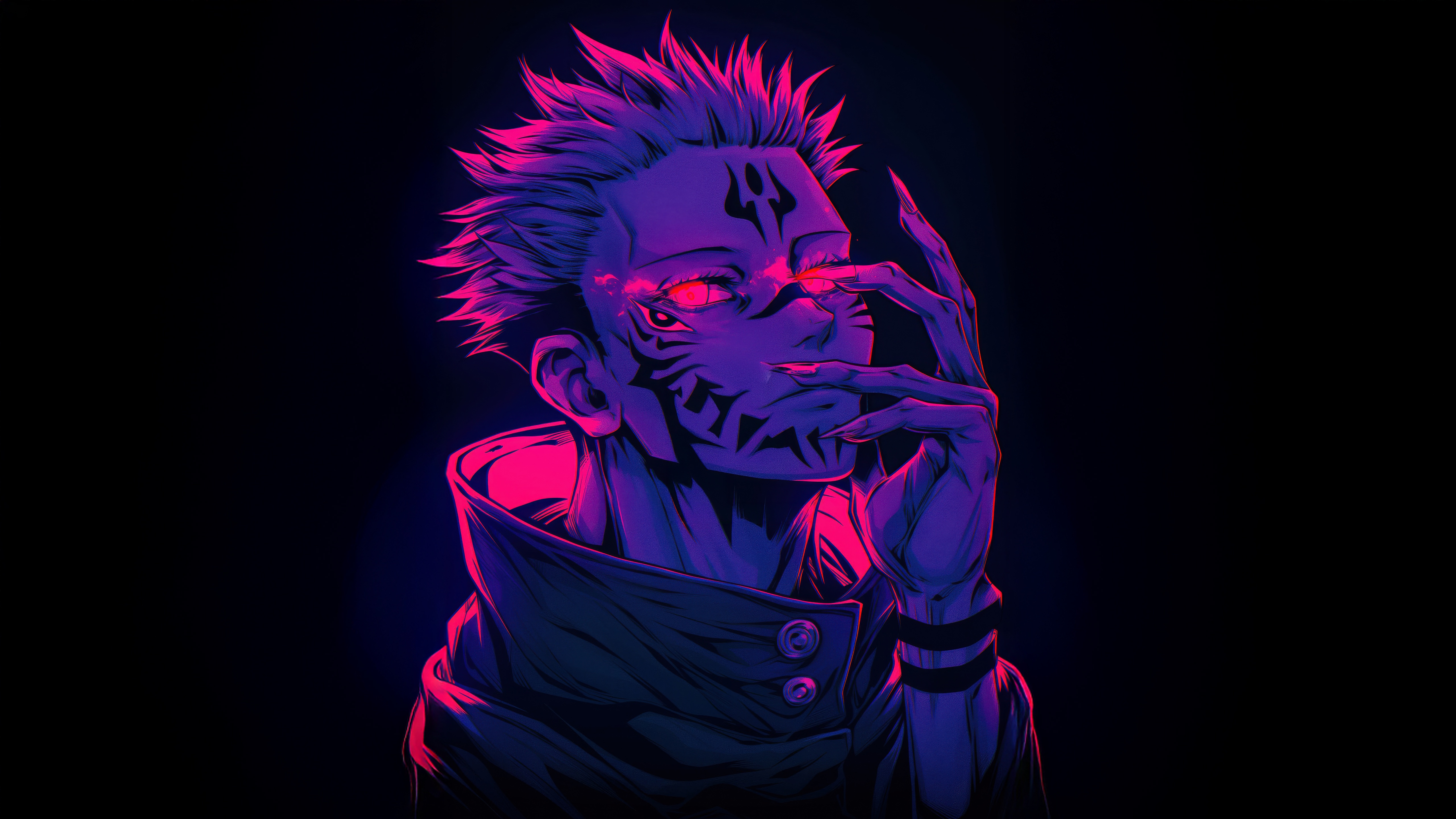 Ryomen Sukuna from Jujutsu Kaisen HD Wallpaper
