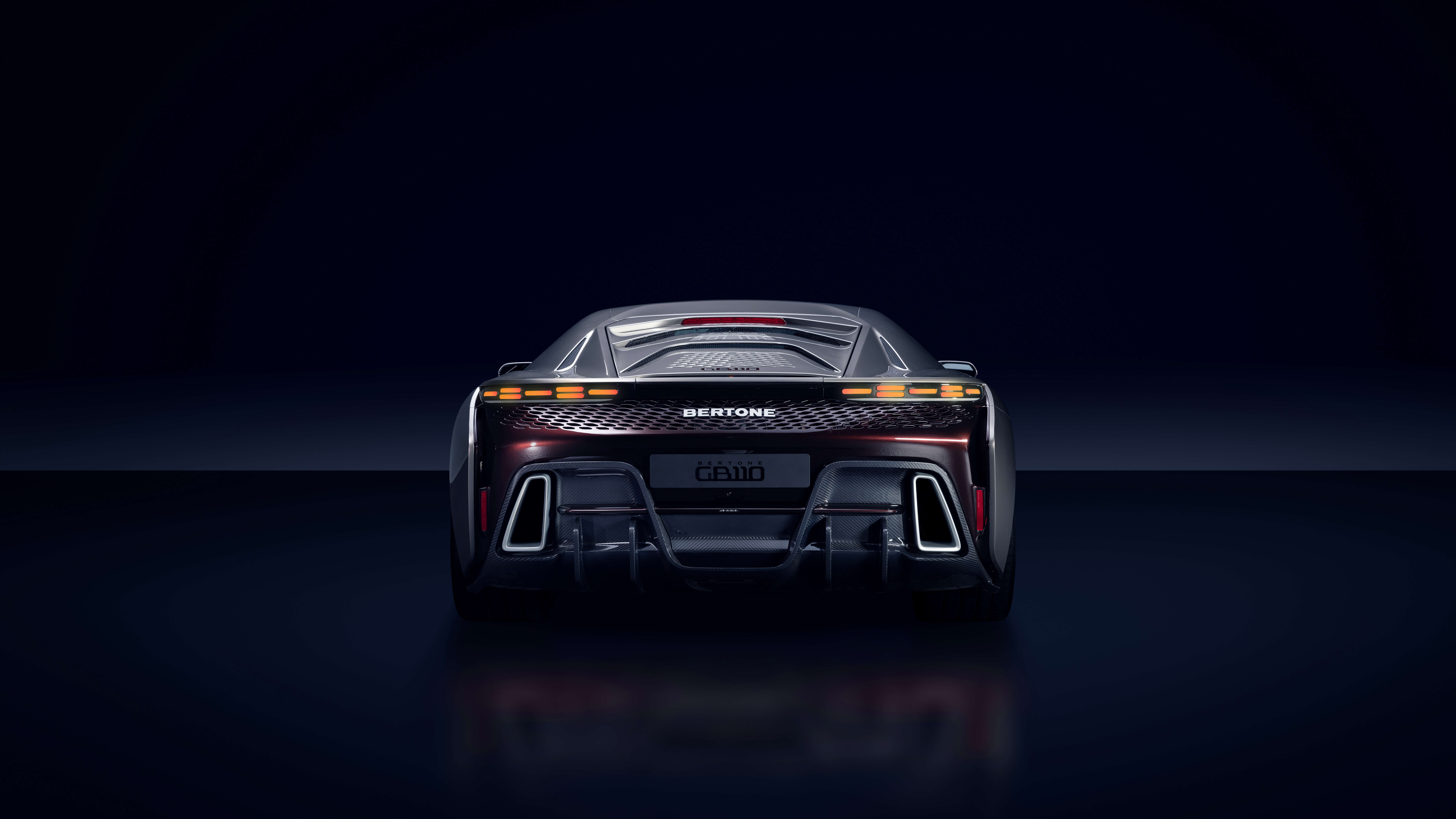2024 Bertone GB110 rear view HD Wallpaper