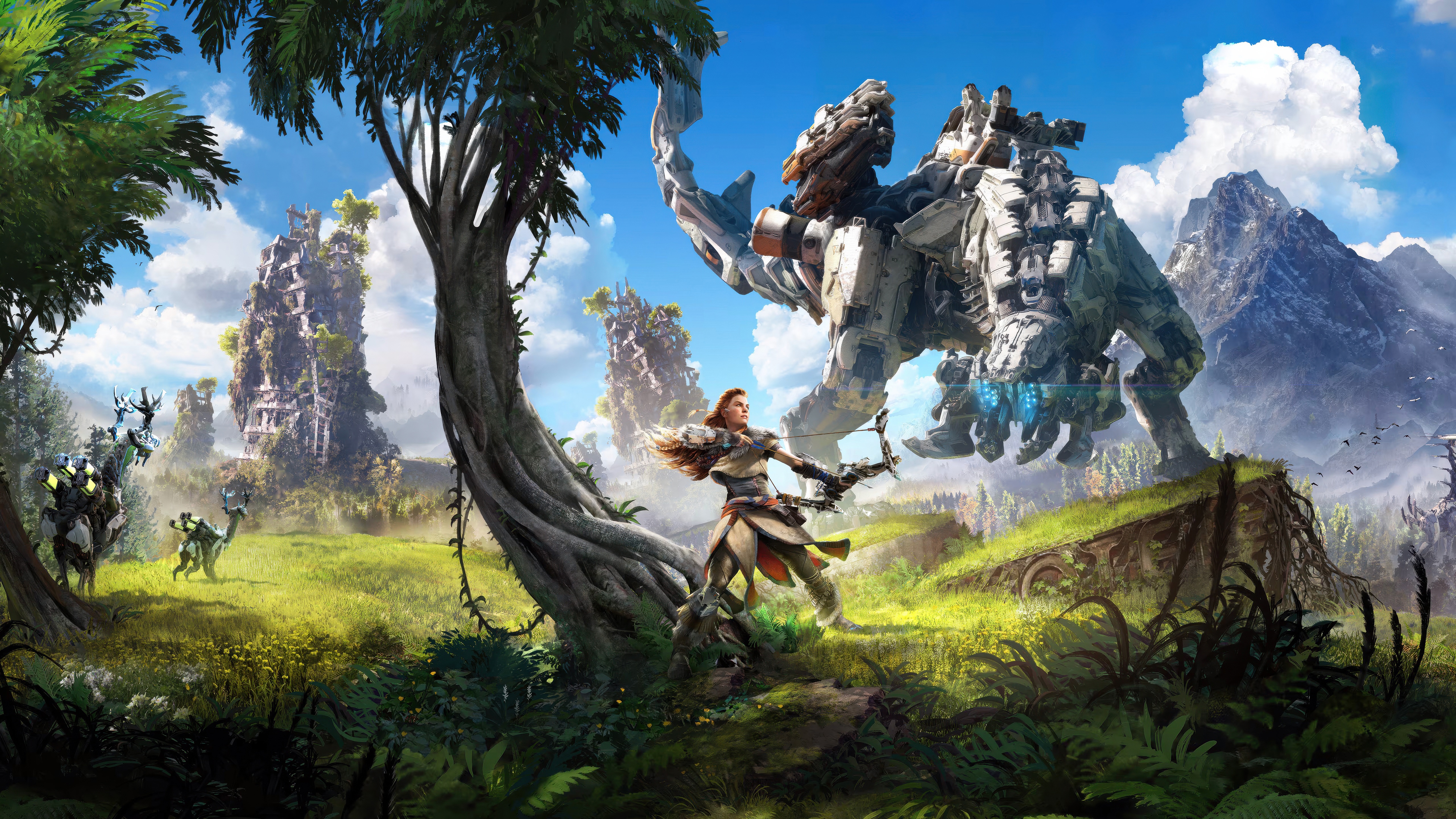 Horizon Zero Dawn Remastered Game HD Wallpaper