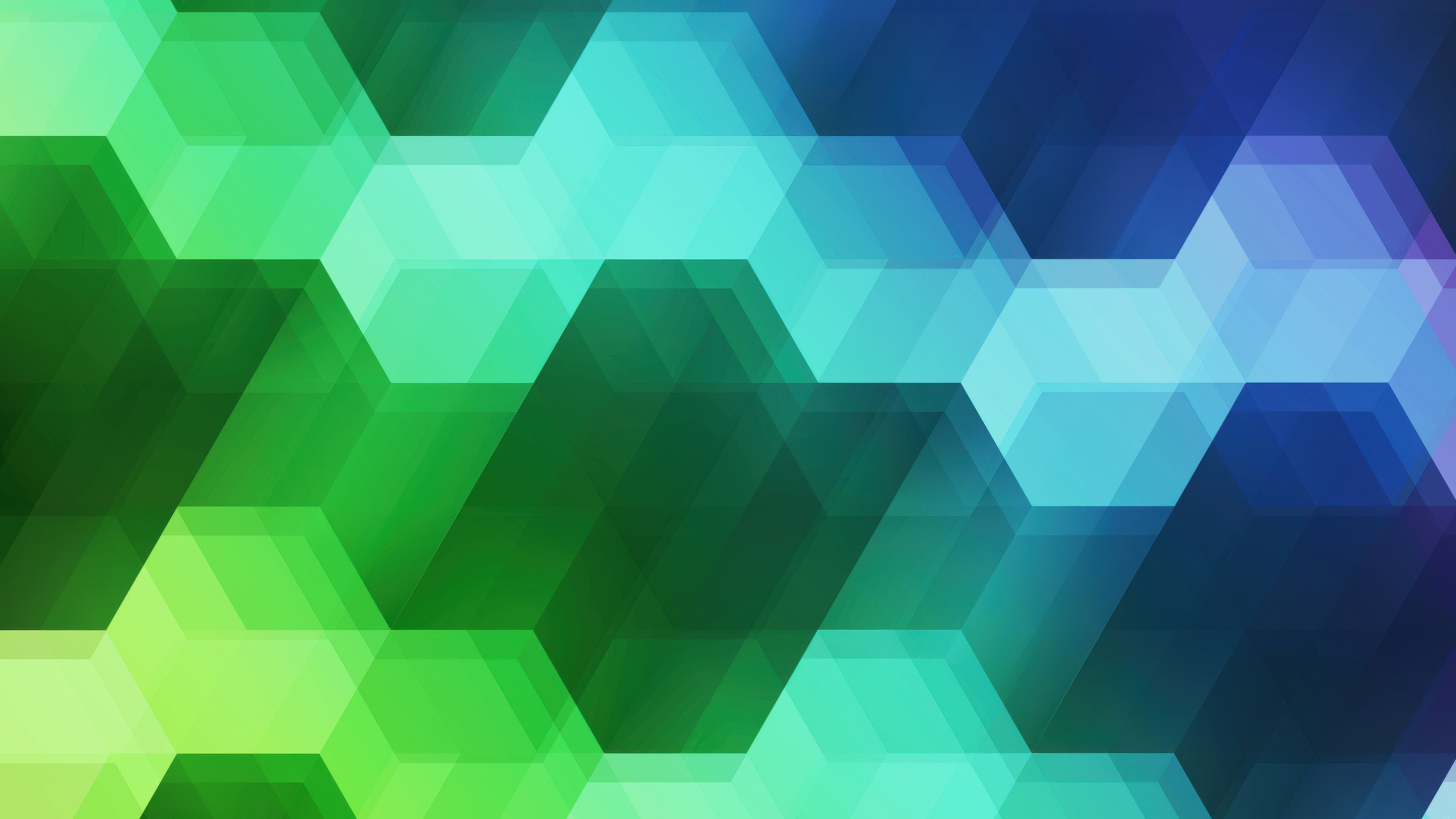 Cyan blue polygon gridscape abstract background HD Wallpaper