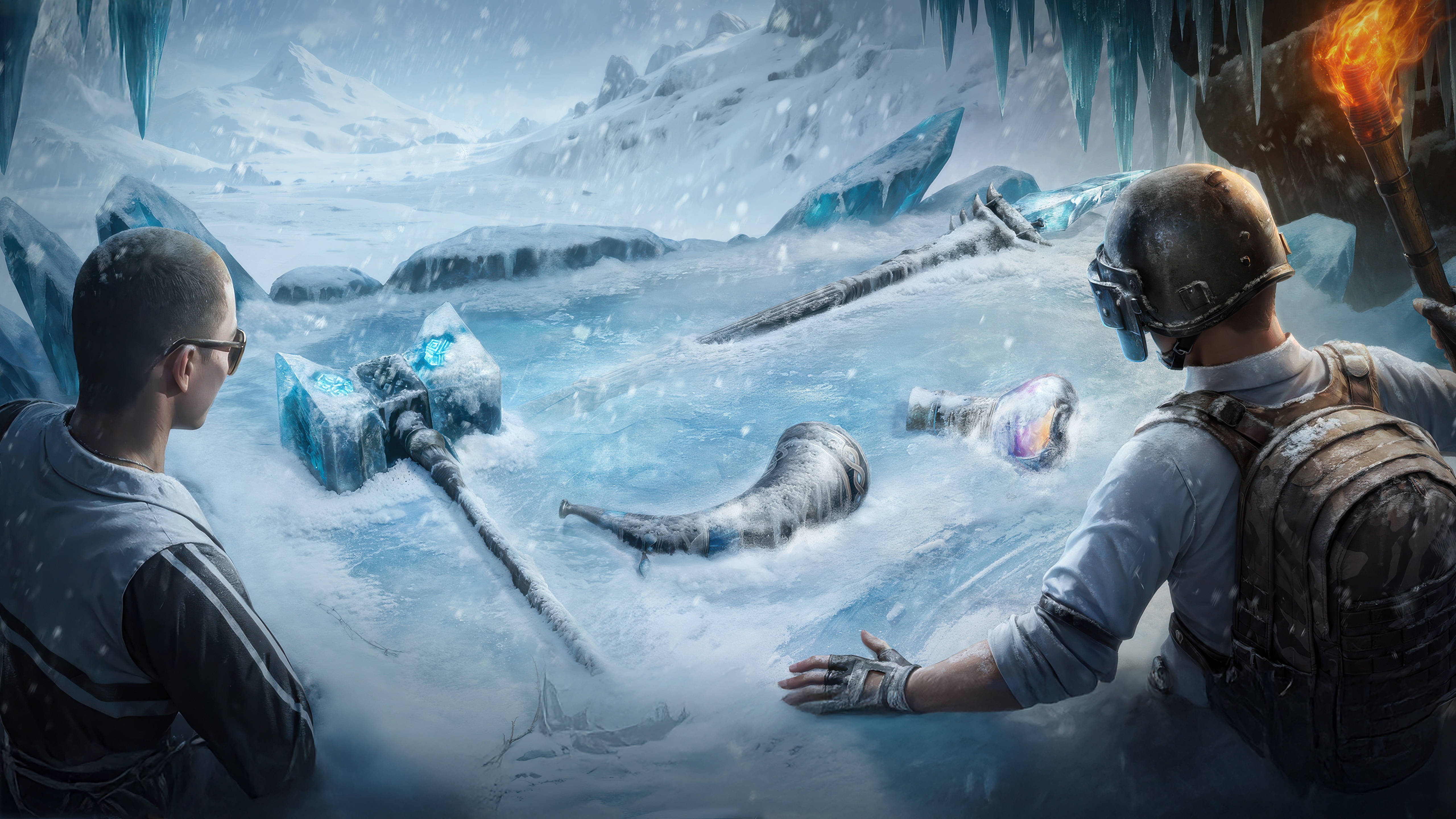 Pubg Mobile New Icemire Frontier Version HD Wallpaper