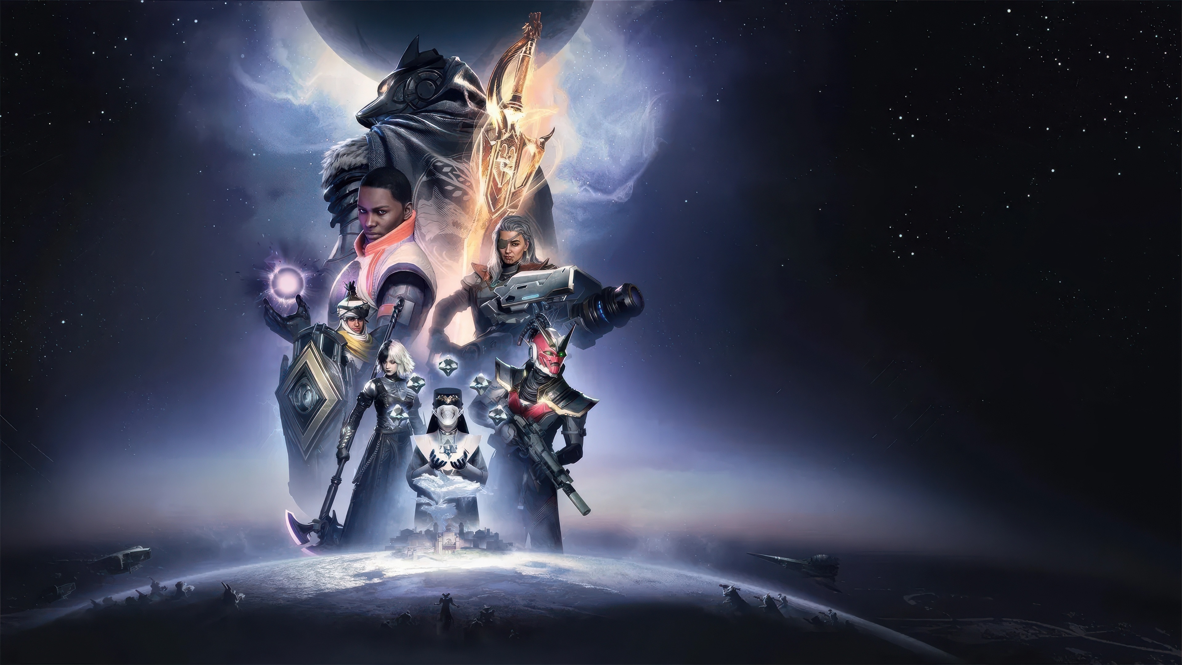 Destiny 2: The Witch Queen Characters HD Wallpaper