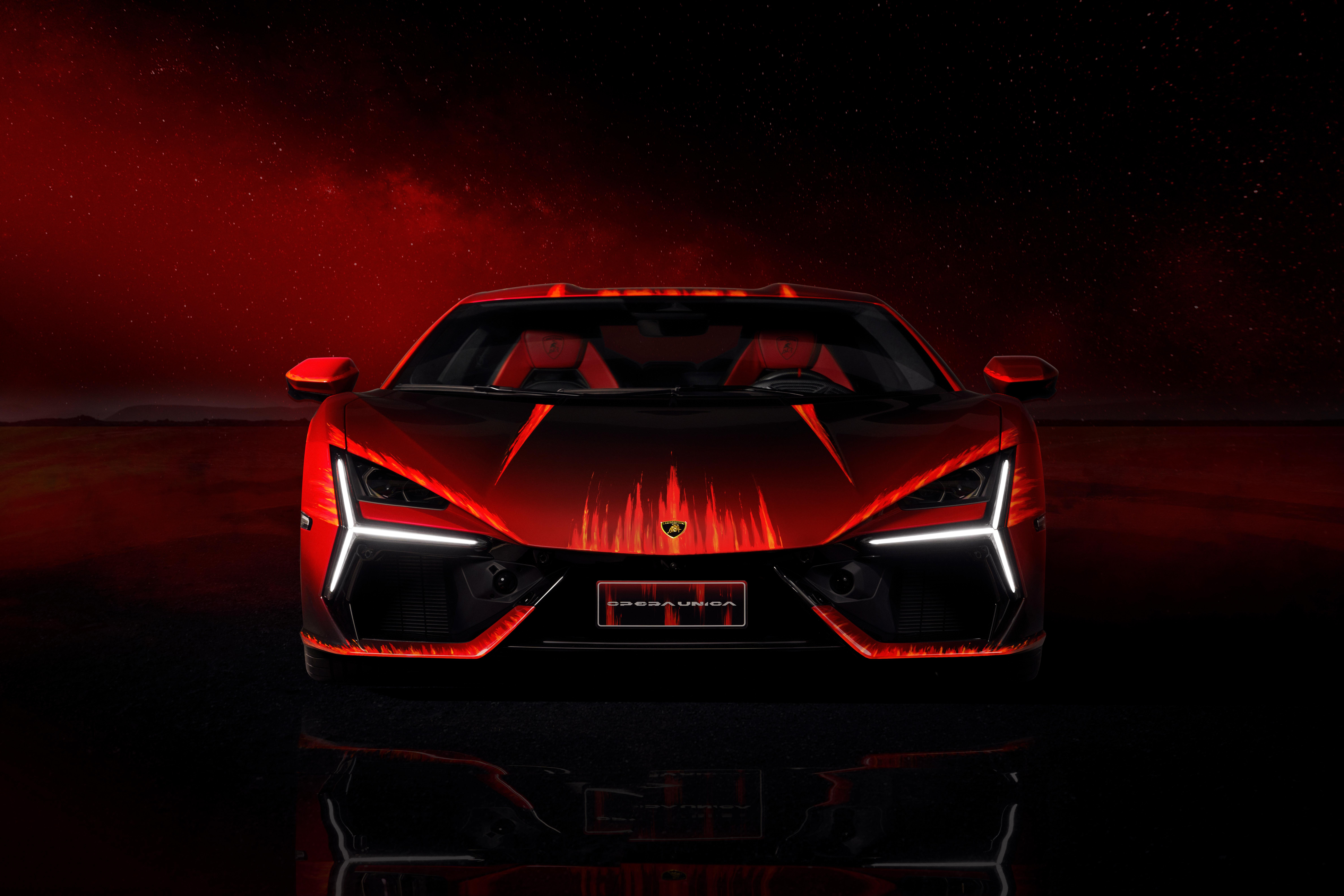 Lamborghini Revuelto Opera Unica Front View HD Wallpaper