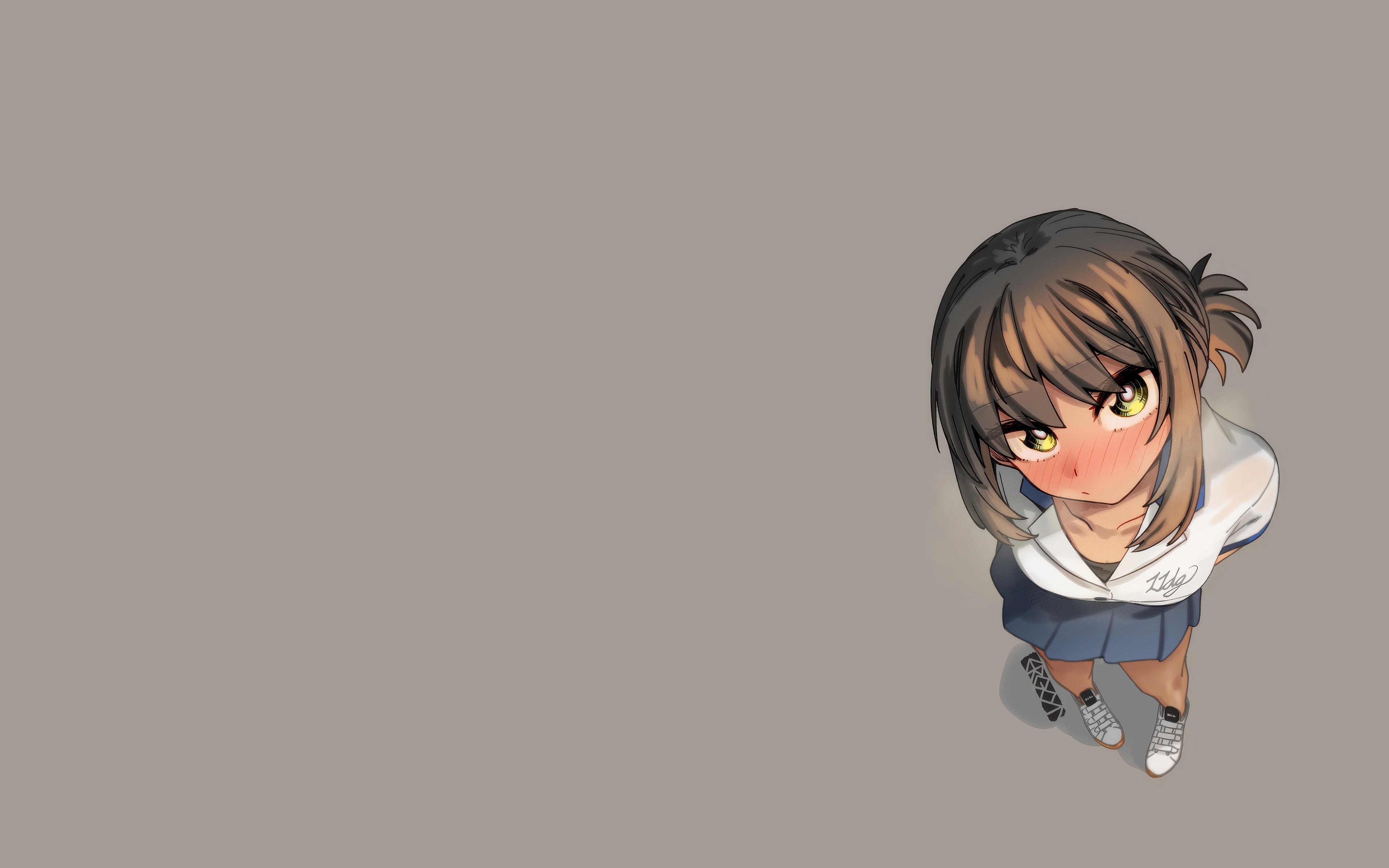 Fubuki from Kancolle looking up HD Wallpaper