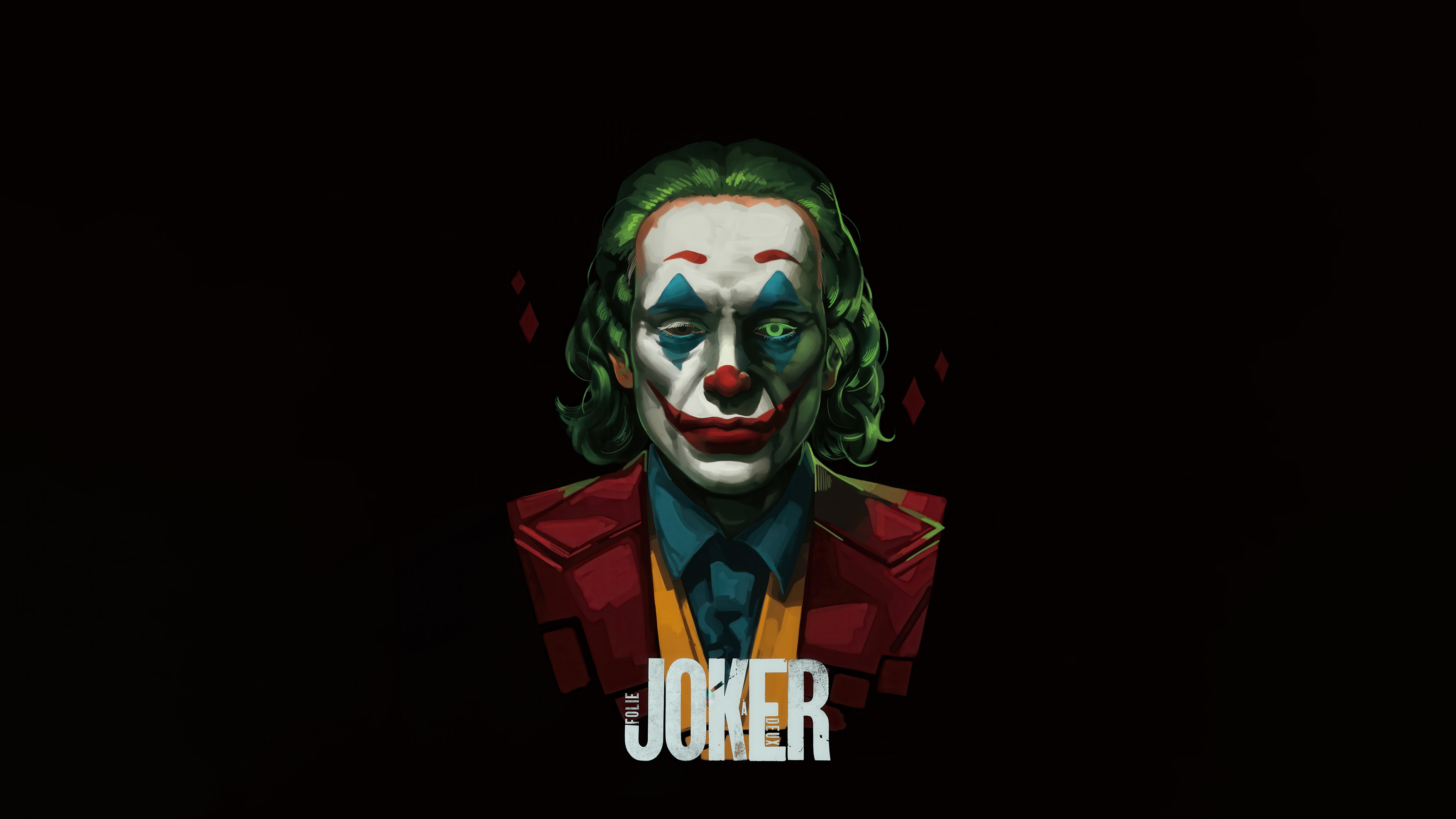 The Joker with a Dark Aura HD Wallpaper