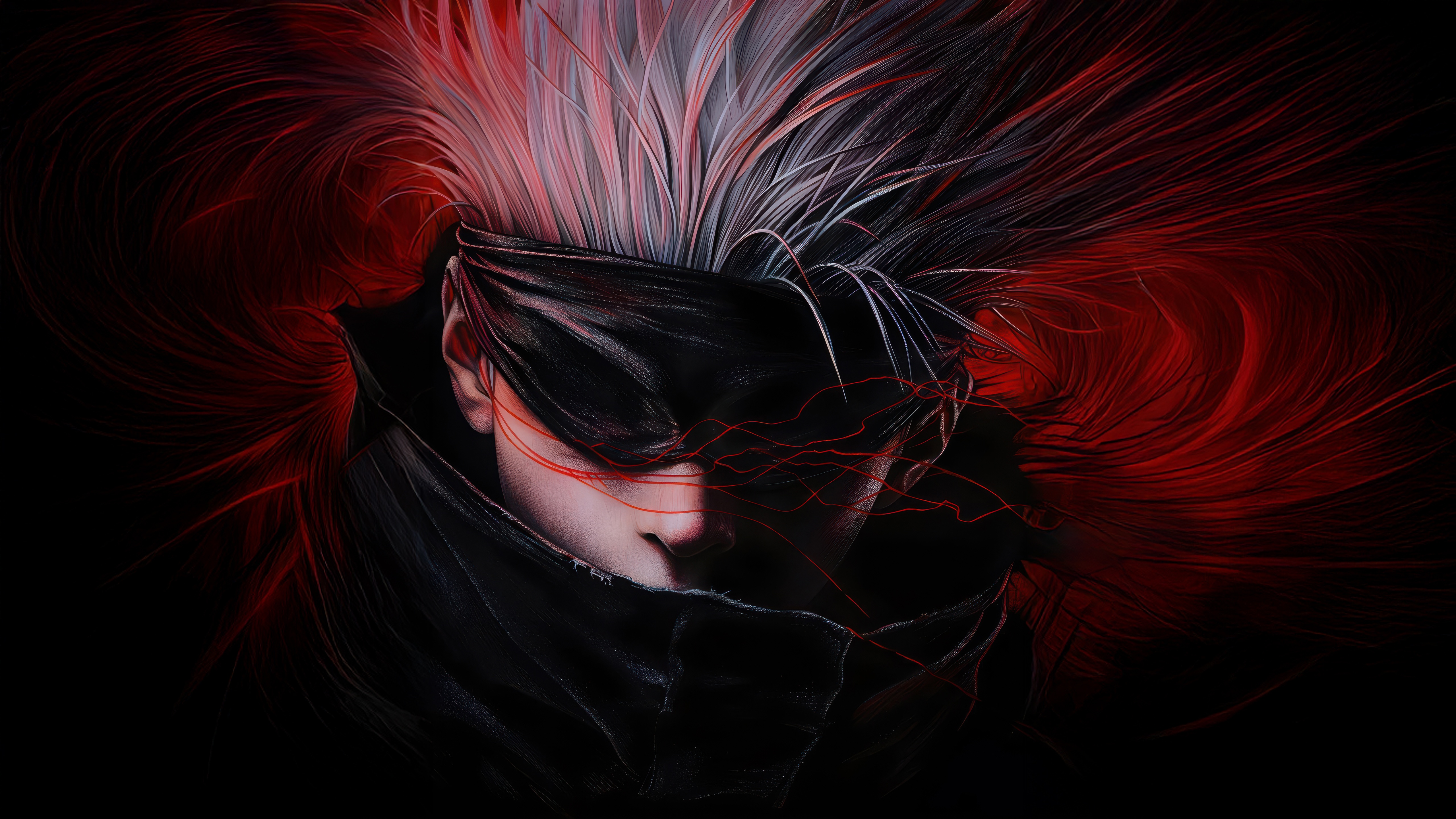 Jujutsu Kaisen Satoru Gojo Unbreakable Resolve HD Wallpaper