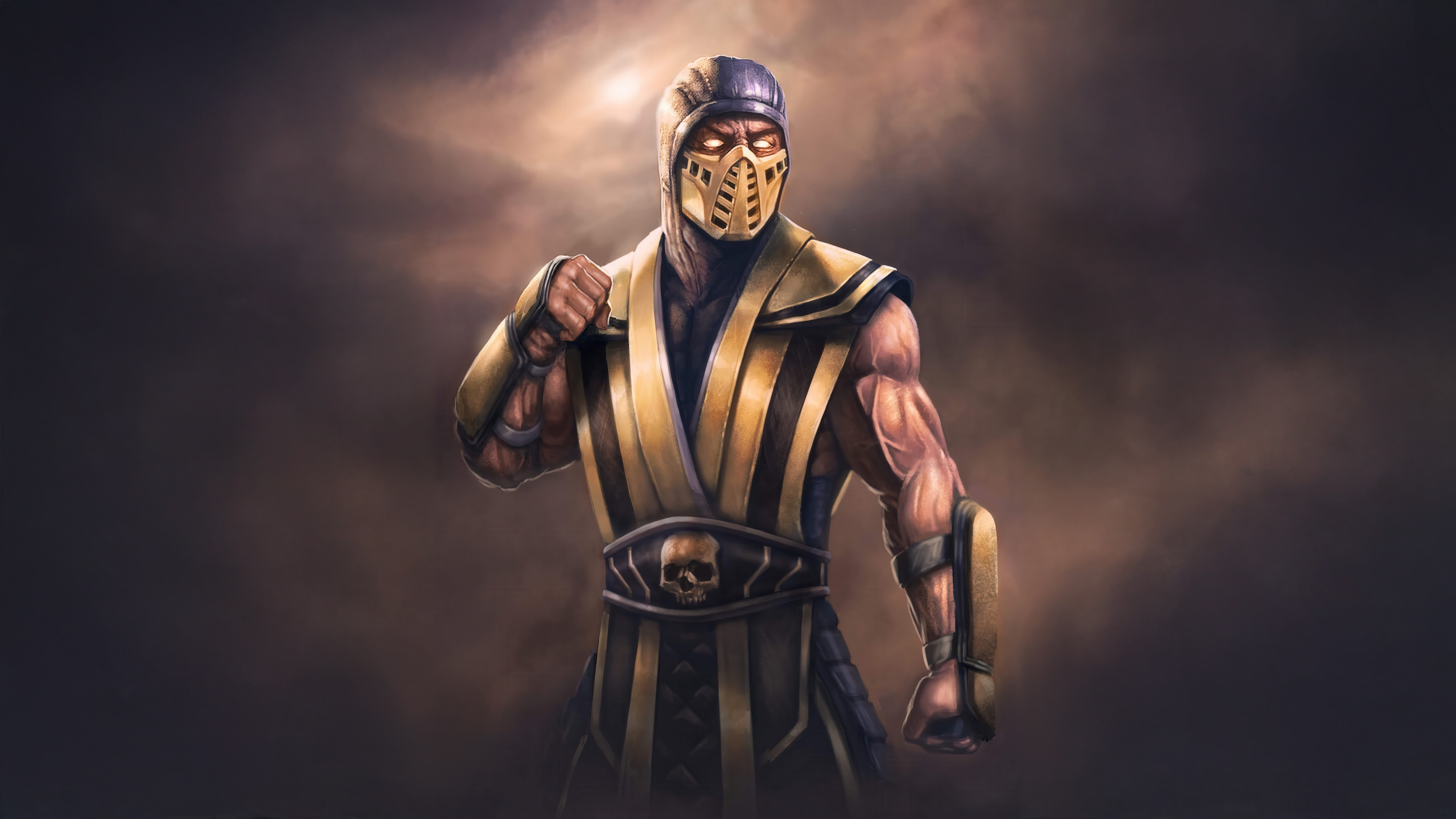 Scorpion from Mortal Kombat HD Wallpaper